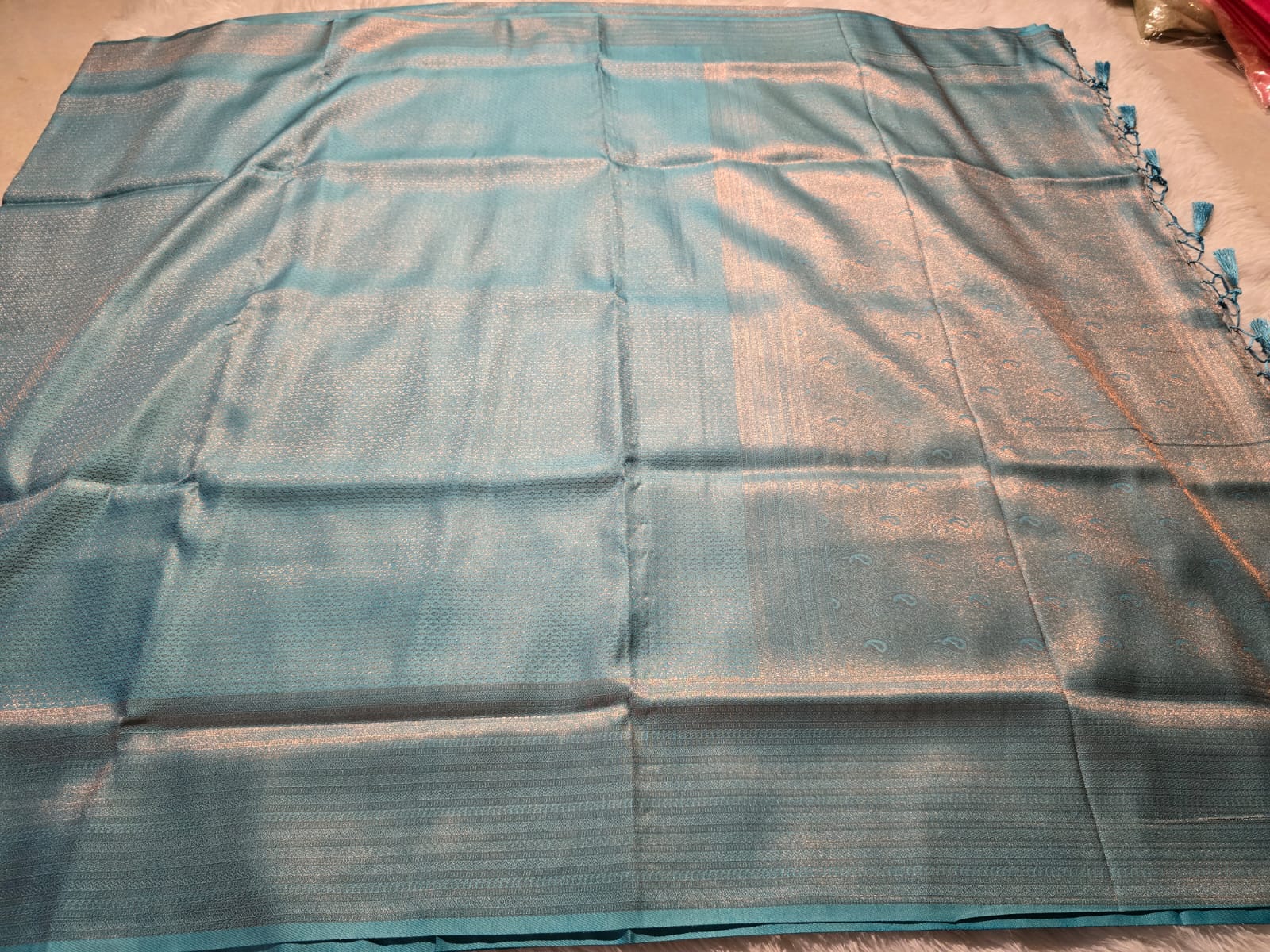 ROYAL AFFAIR-ICE BLUE SAREE