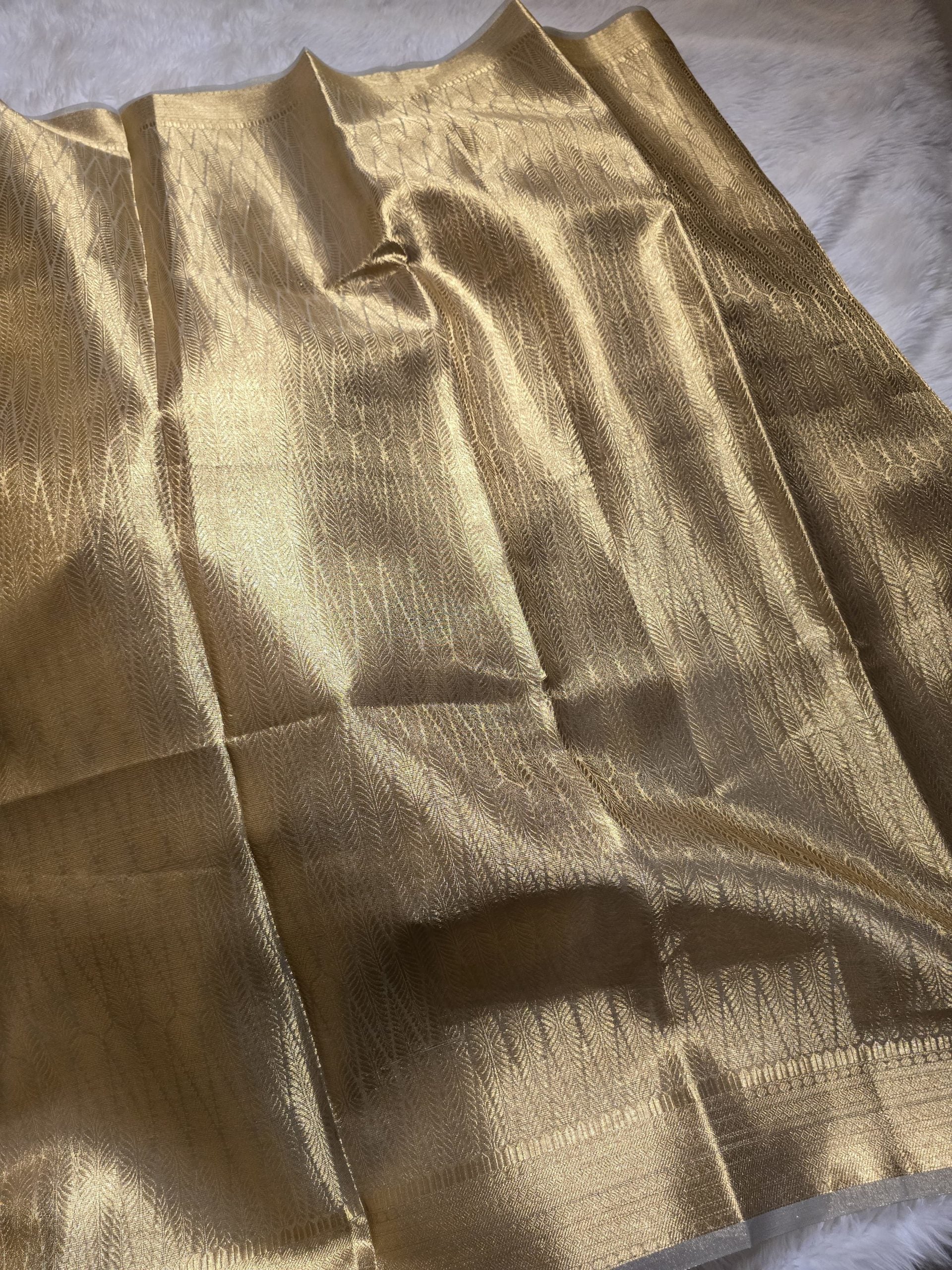 HEERA- GOLD SAREE
