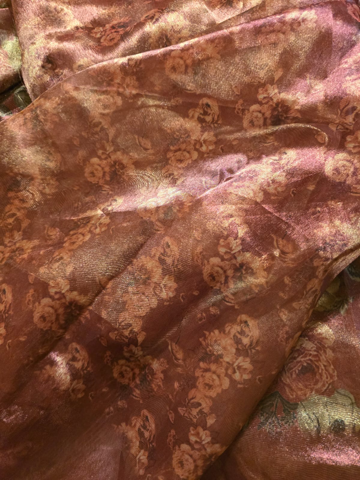 HEERAMANDI-RUSTIC MAVUE SAREE
