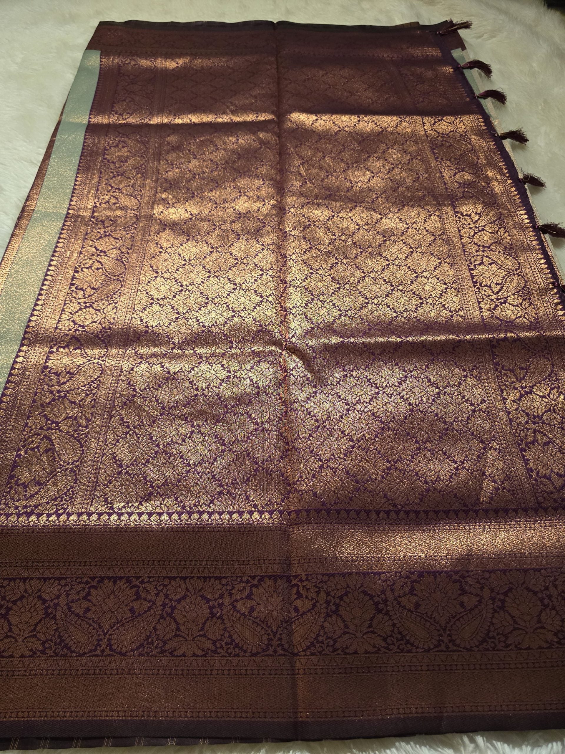 VARNAM-MAGENTA COFFEE SAREE