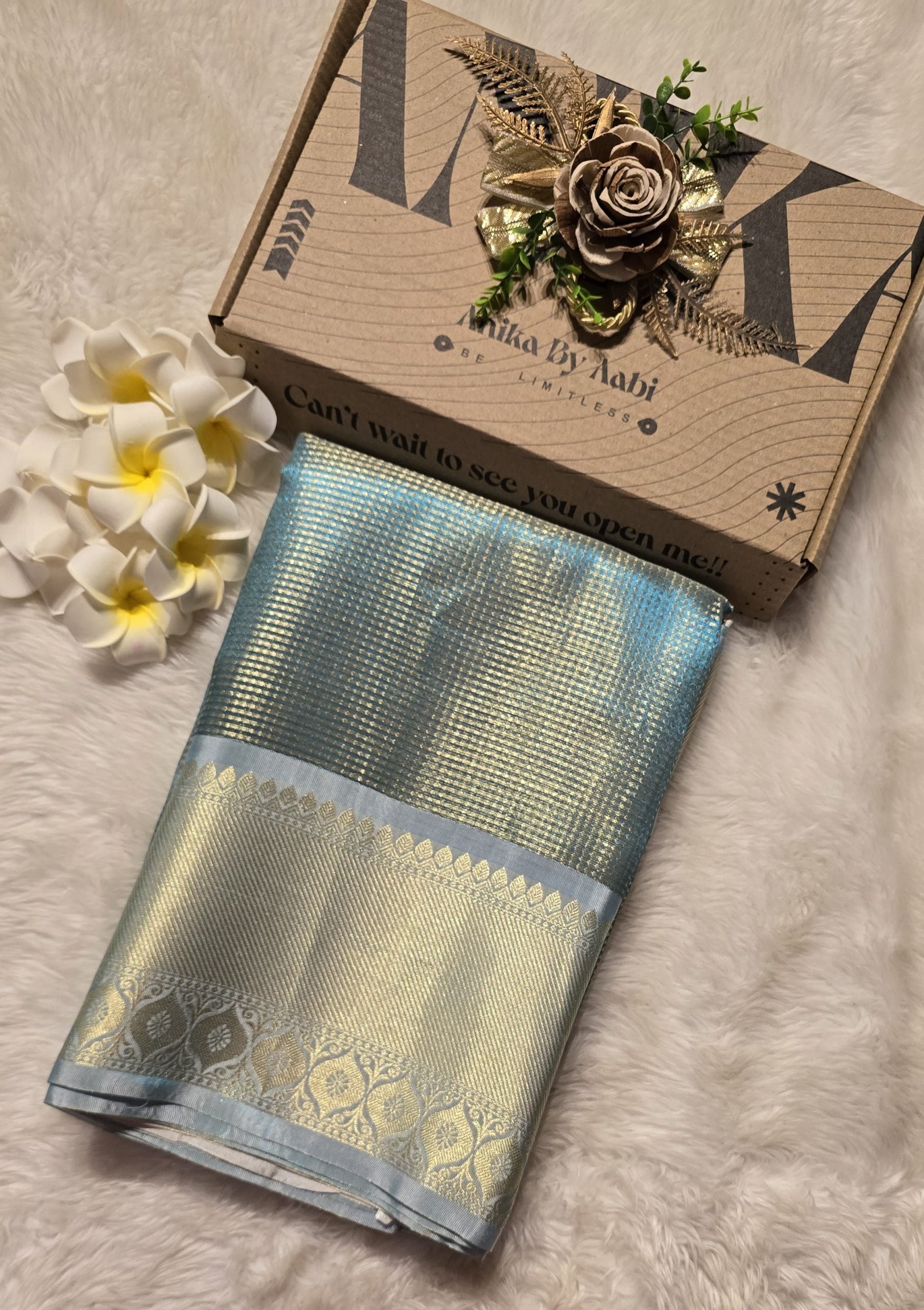 SWAGATH - ELECTRIC BLUE SAREE