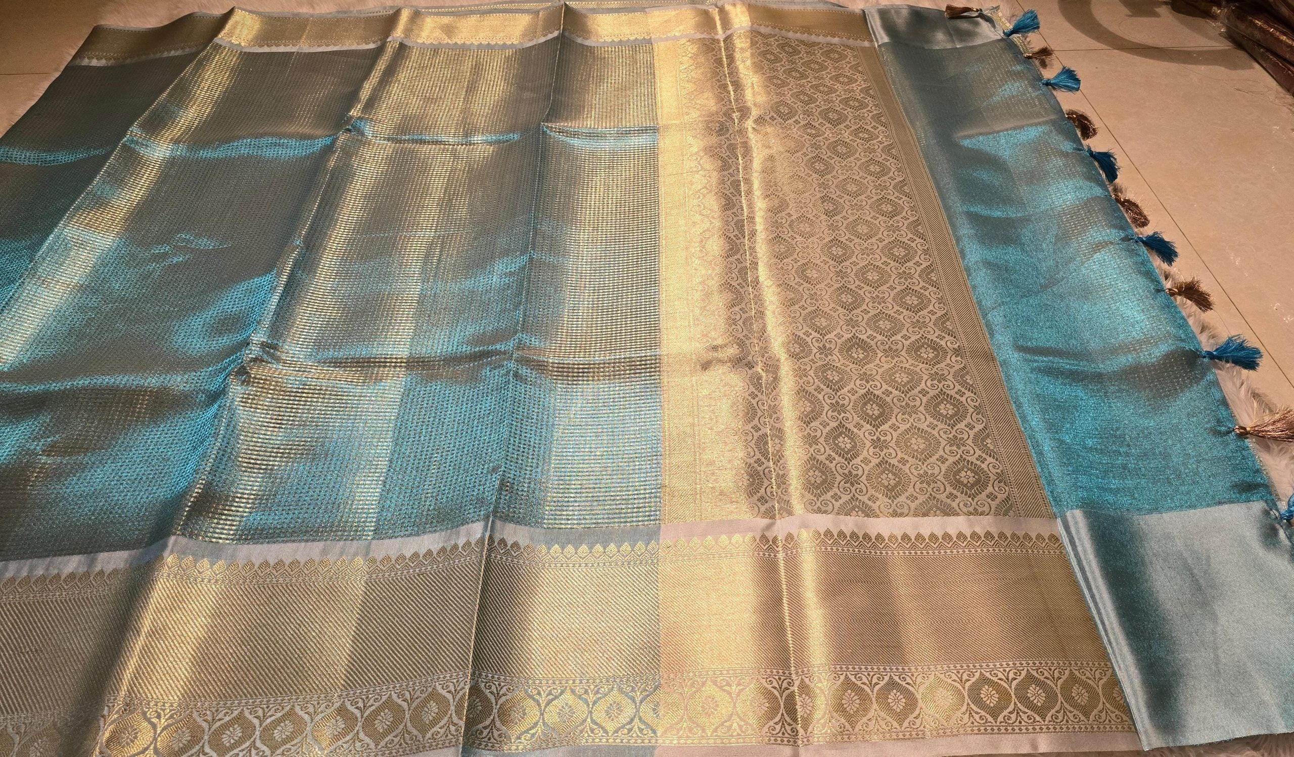 SWAGATH - ELECTRIC BLUE SAREE