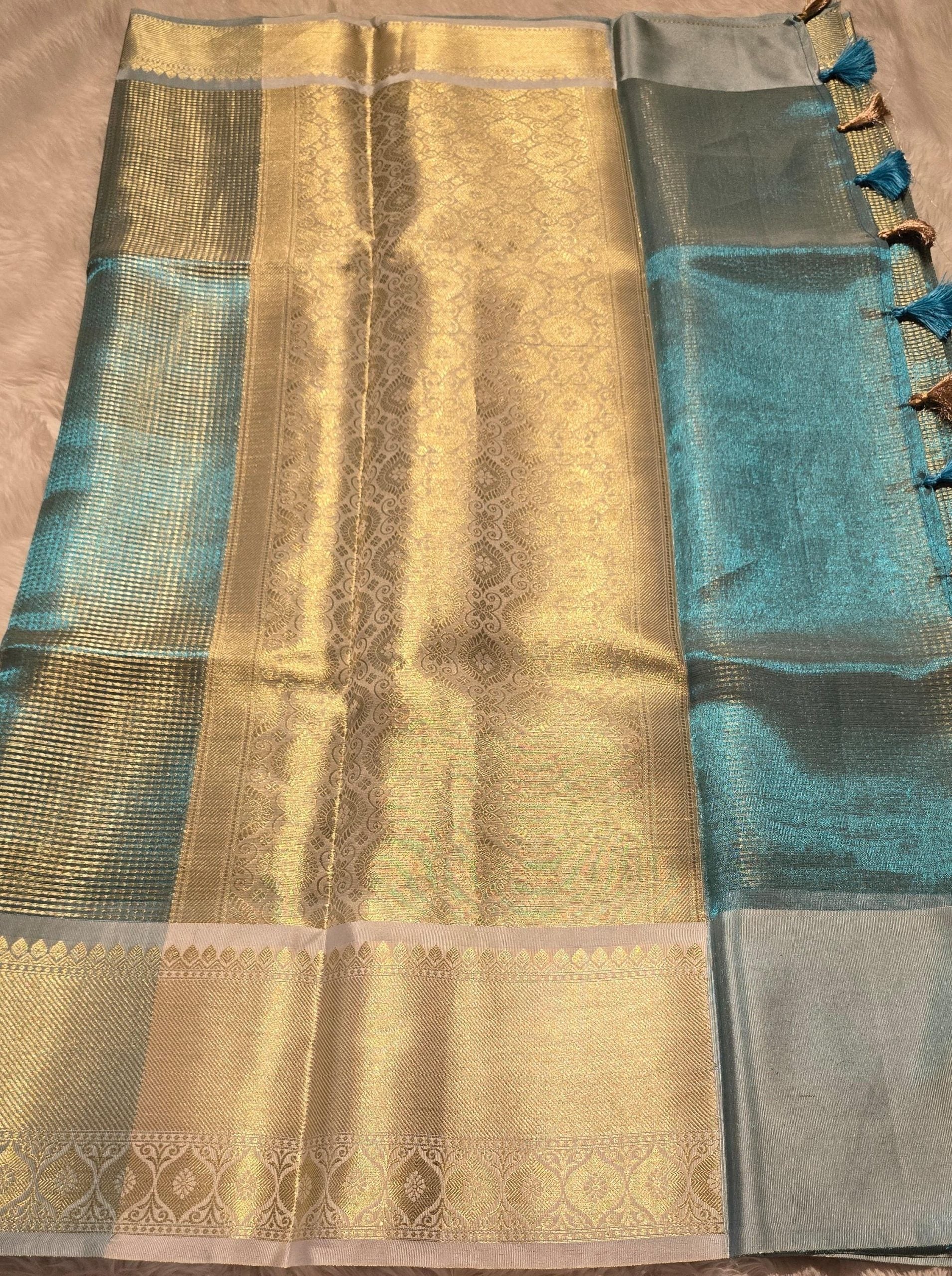 SWAGATH - ELECTRIC BLUE SAREE