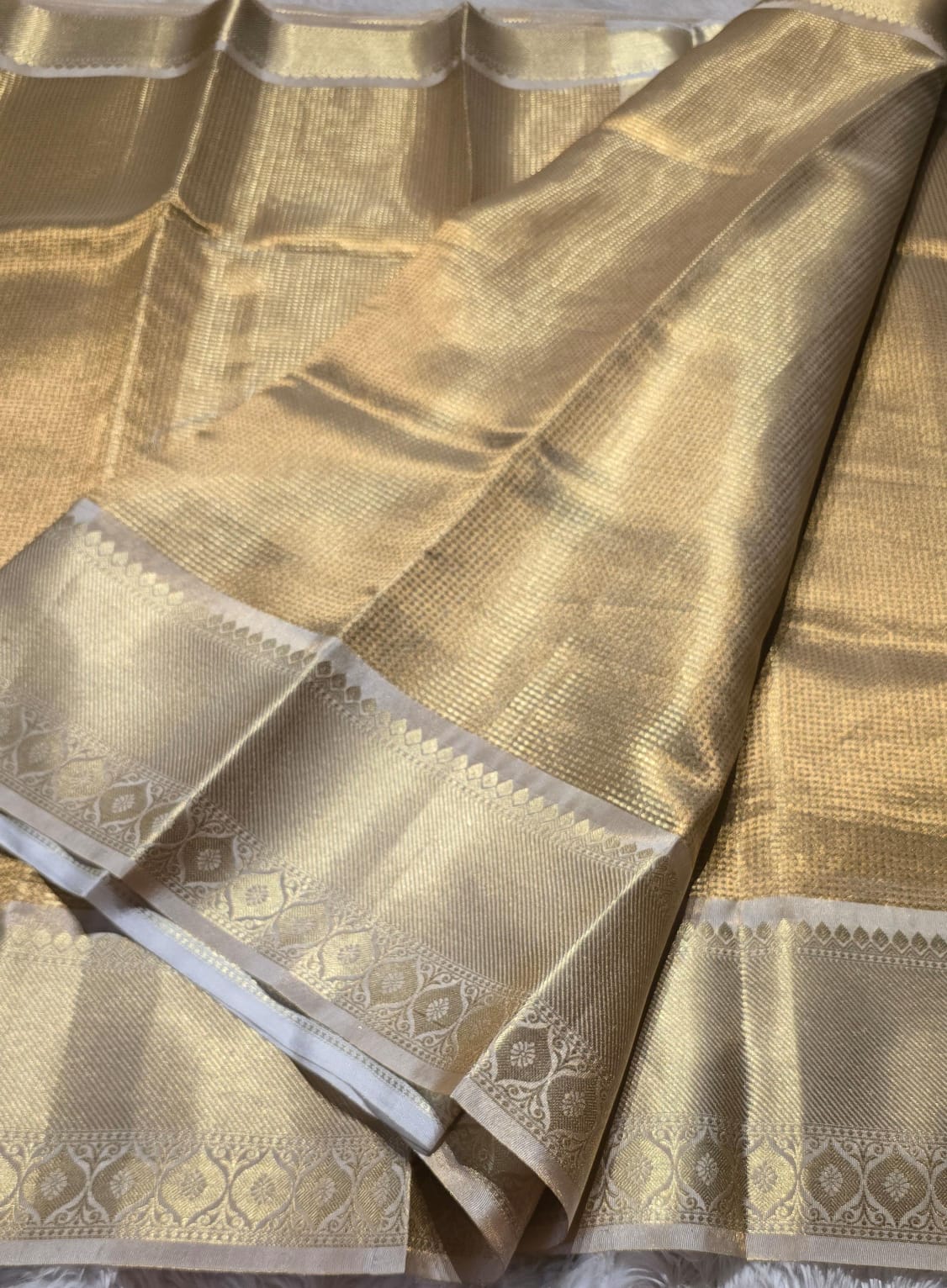 SWAGATH -ANTIQUE GOLD SAREE