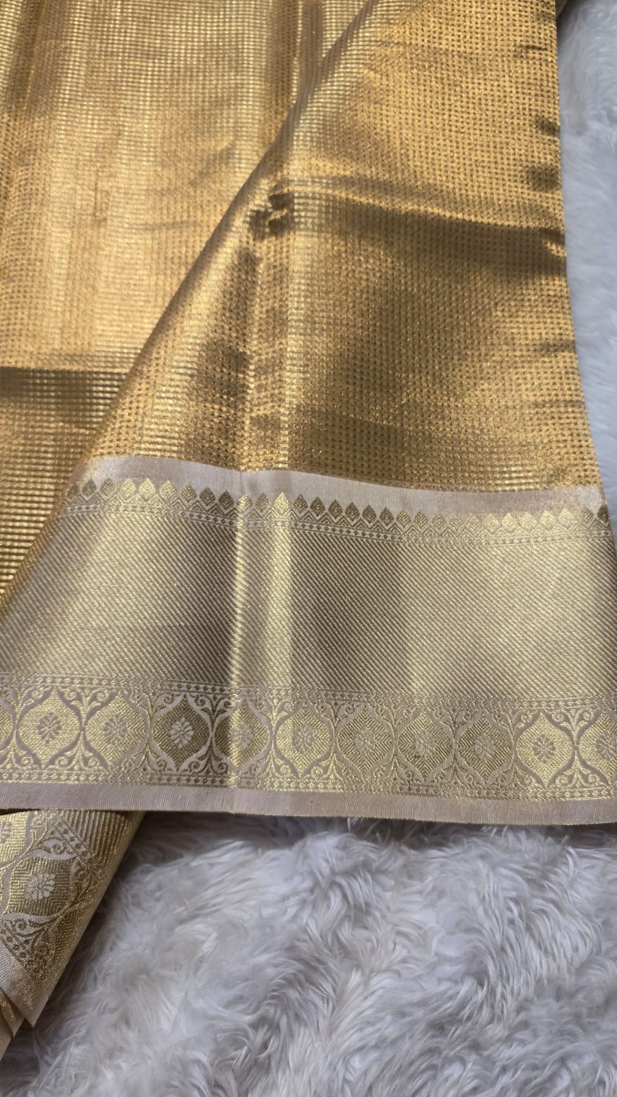 SWAGATH -ANTIQUE GOLD SAREE