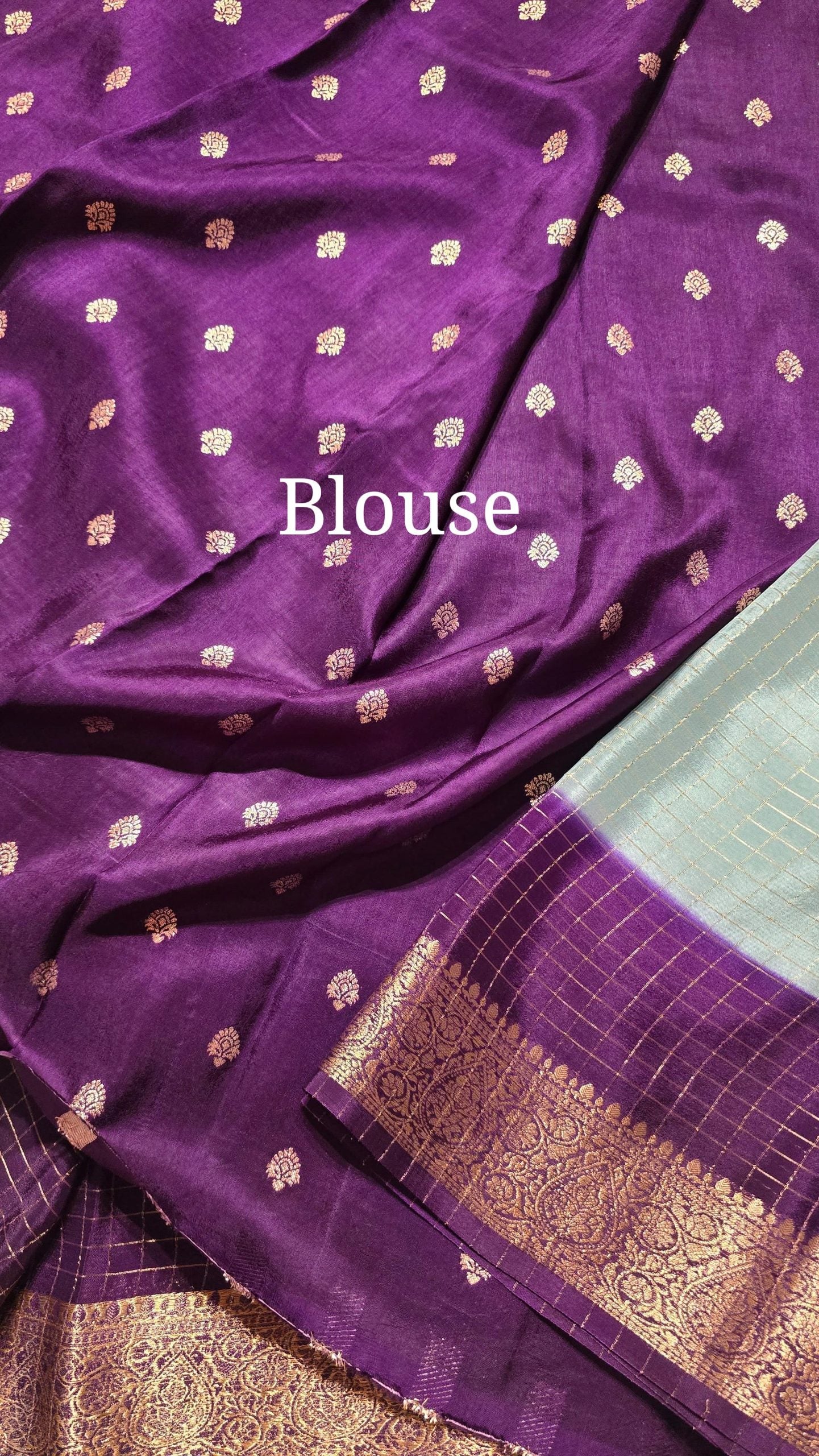 RATHI-DUAL TONE SAREE