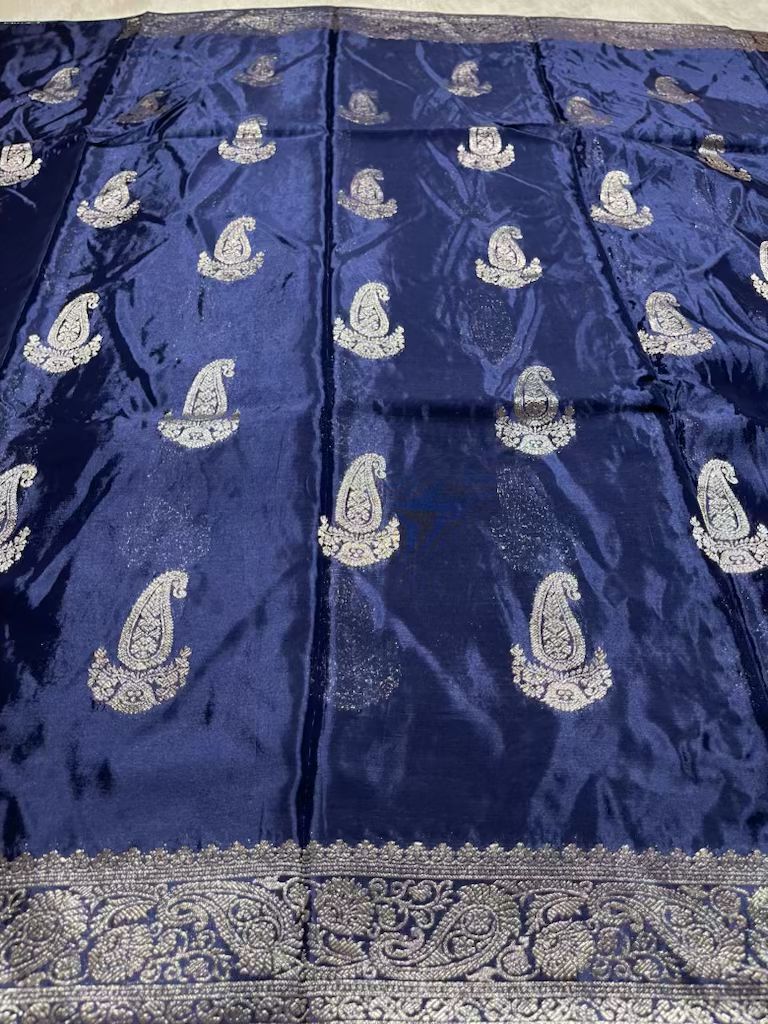 NIRA-NEVY BLUE SAREE