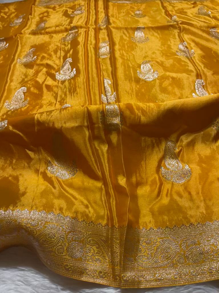 NIRA- VIBRANT YELLOW SAREE