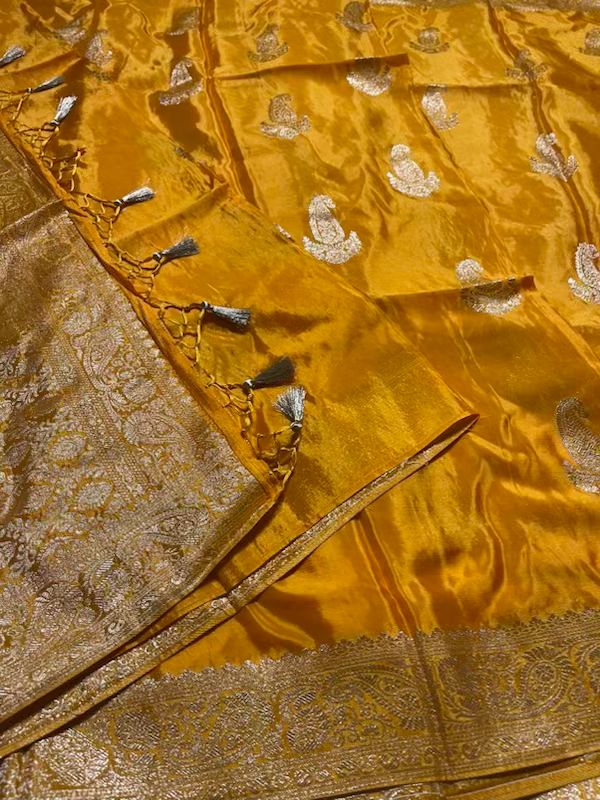 NIRA- VIBRANT YELLOW SAREE