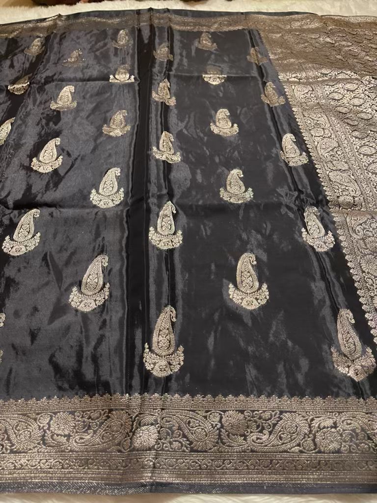 NIRA-BLACK SAREE