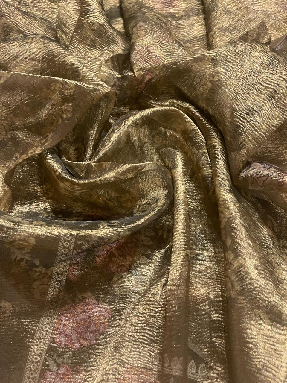 HEERAMANDI CRUSH-SAGE GREEN SAREE