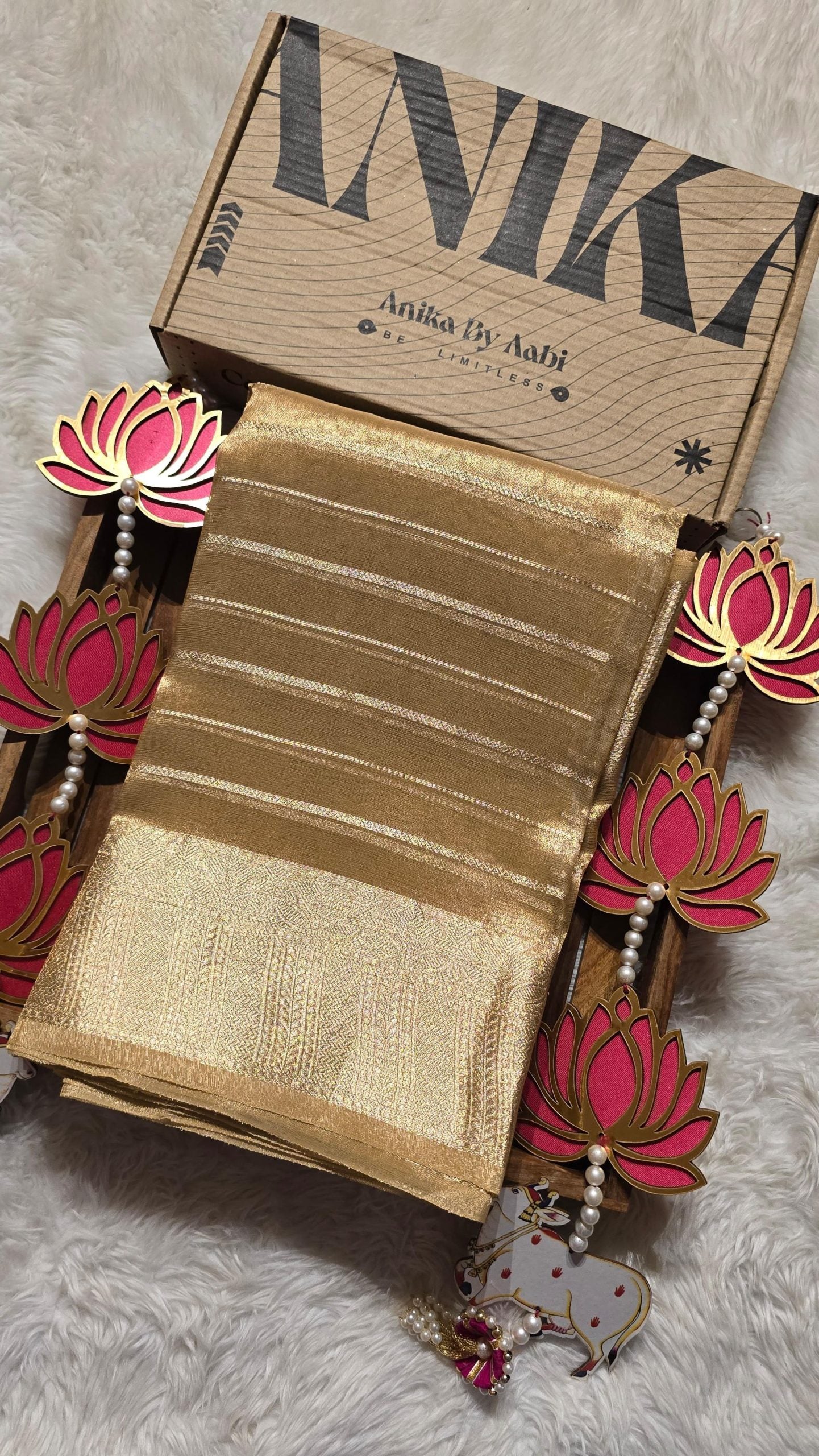 ONAM SERIES-GOLDEN T3 SAREE