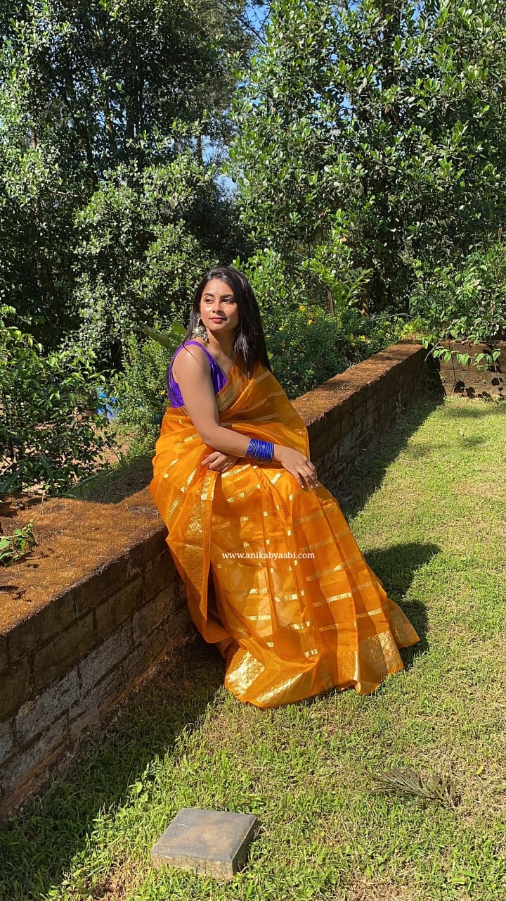 RIYA-YELLOW SAREE
