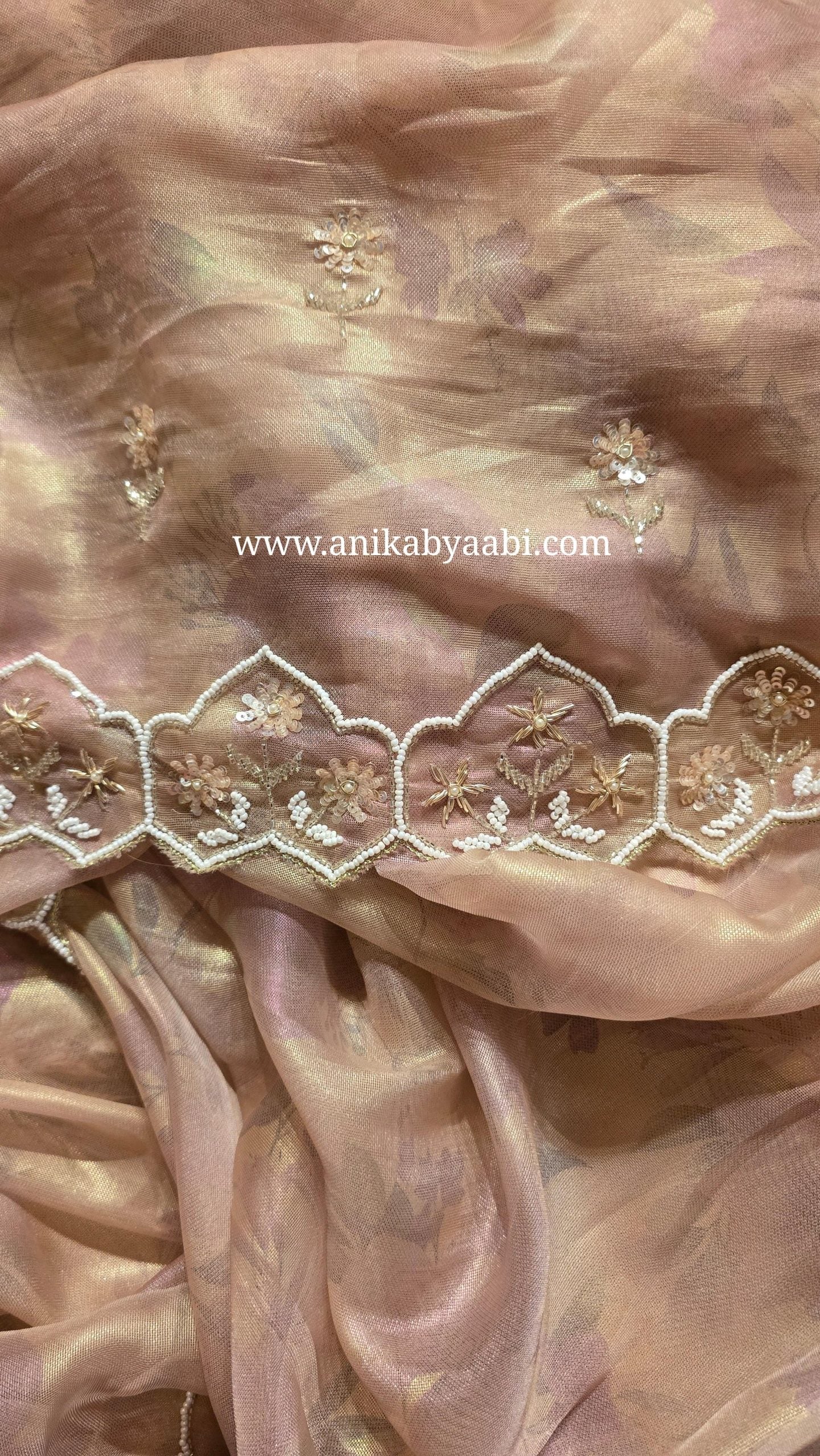 DAFFODIL - PASTEL PINK SAREE
