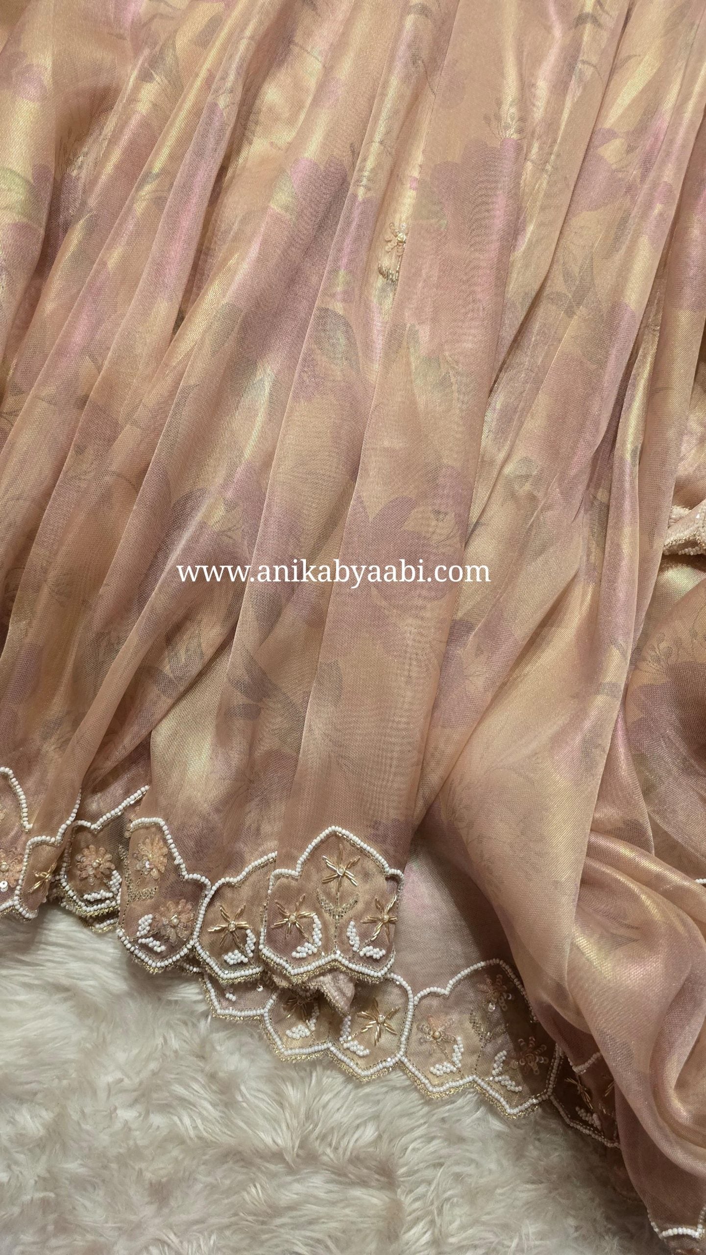 DAFFODIL - PASTEL PINK SAREE