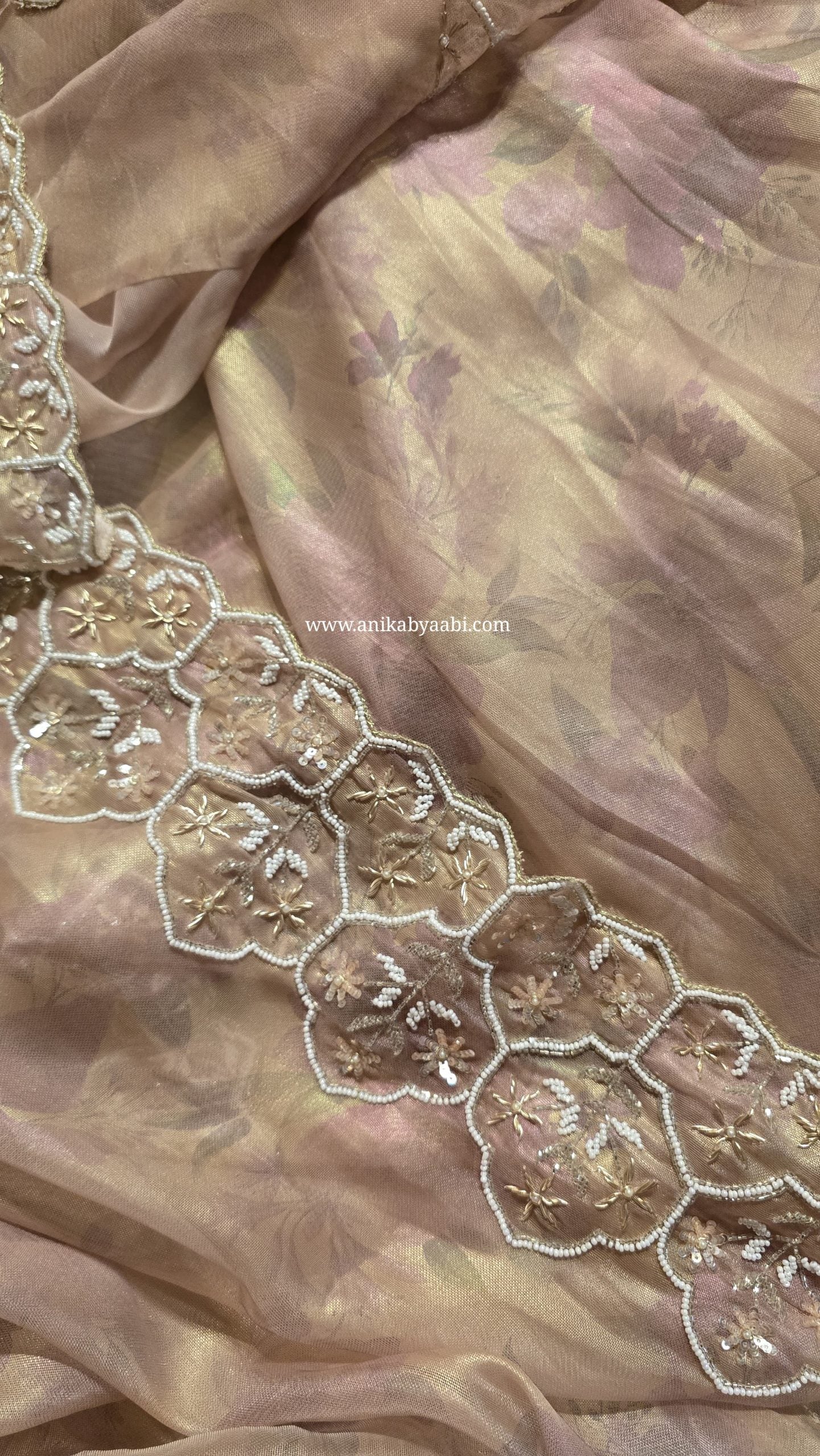 DAFFODIL - PASTEL PINK SAREE