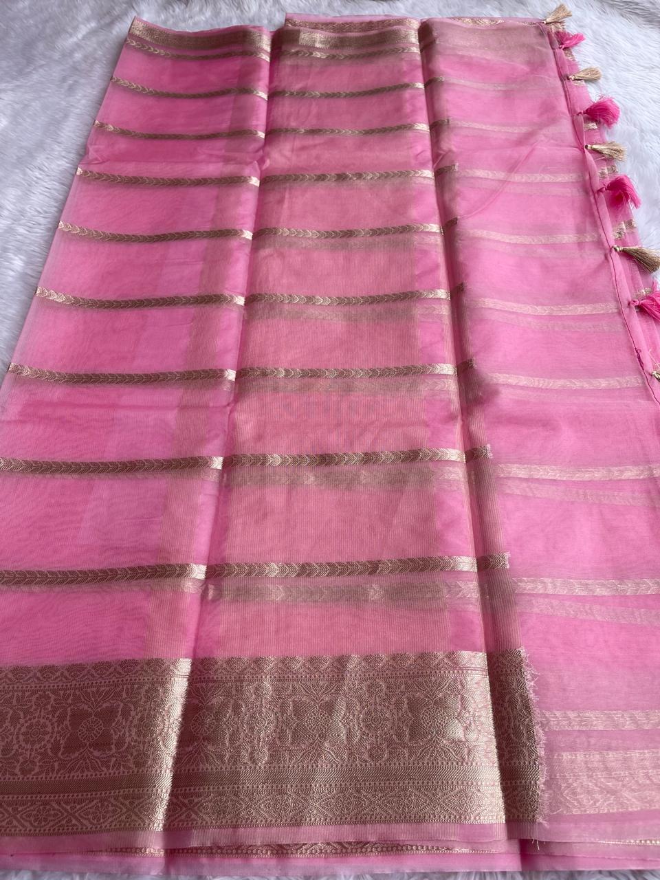 RIYA-BALLET SLIPPER PINK SAREE