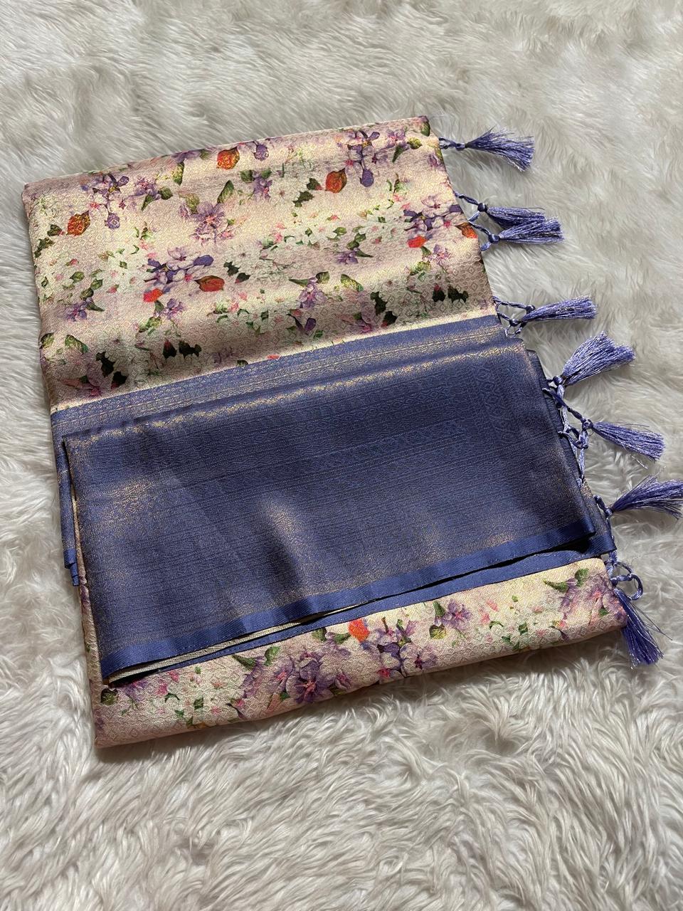 OCTANE-LILAC SAREE