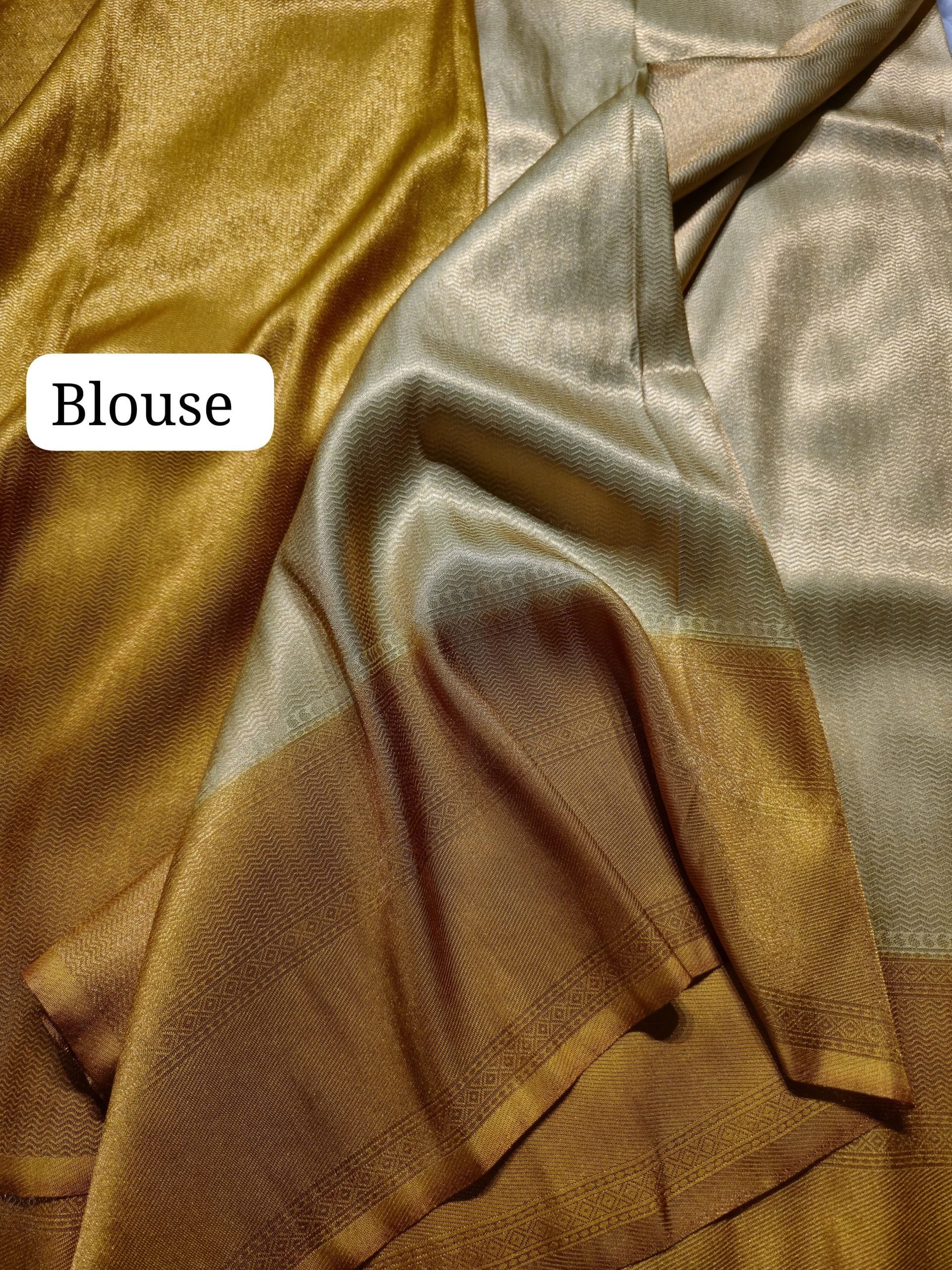 ONAM SERIES-GOLD DUAL TONE SAREE