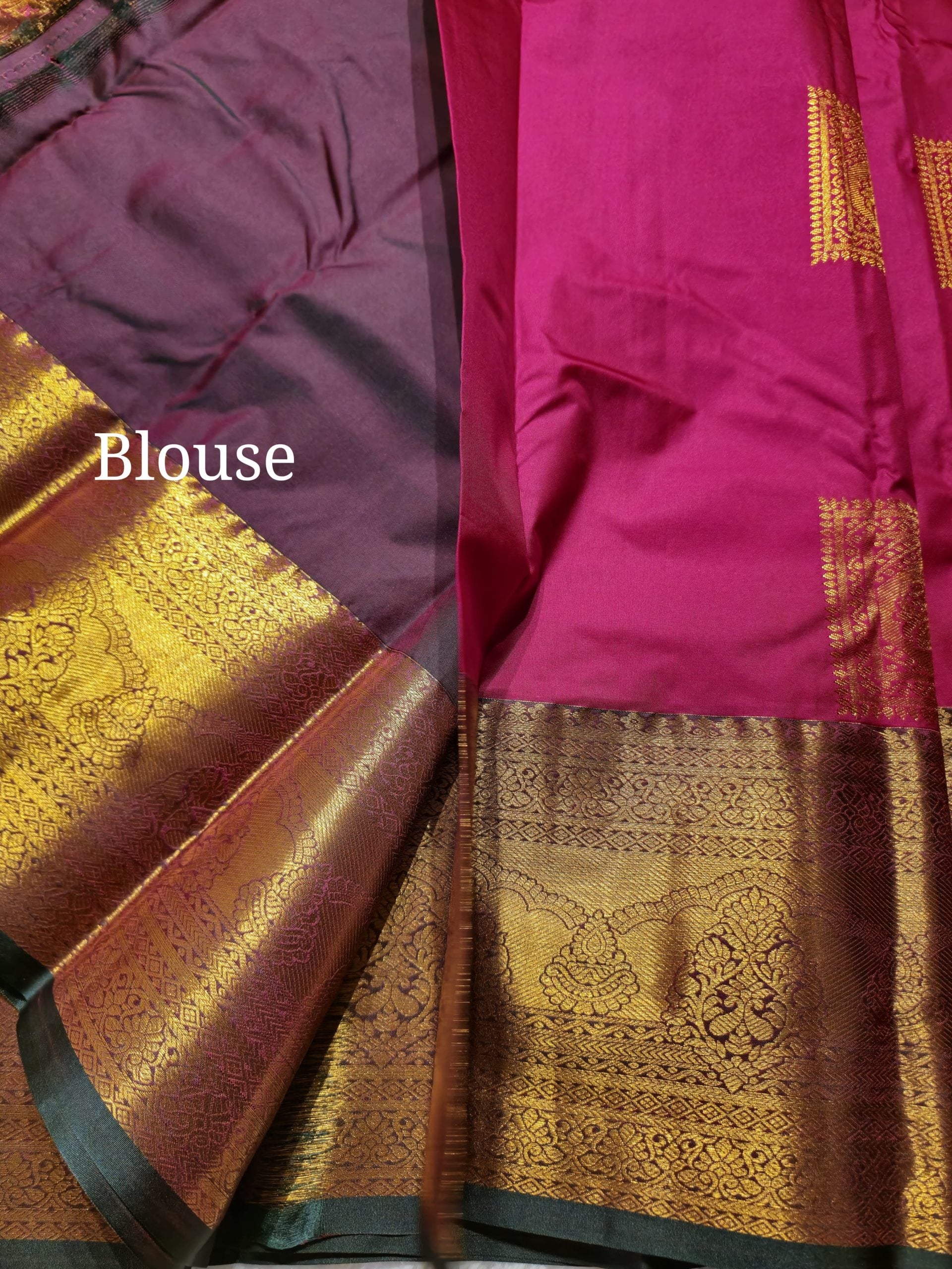 VARAMAHA LAKSHMI SPECIAL-RANIPINK SAREE