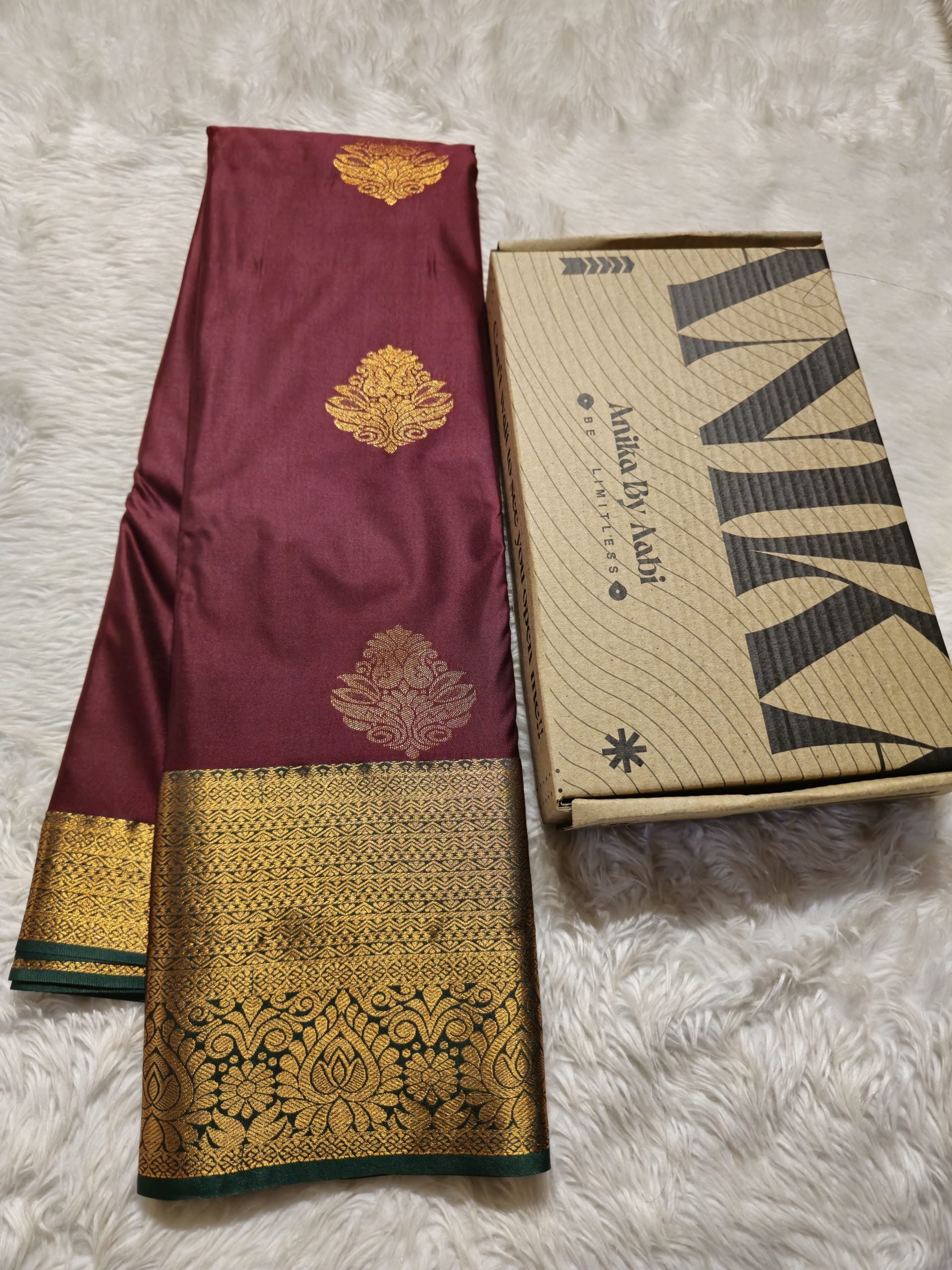 VARAMAHA LAKSHMI SPECIAL-DARK COFFEE WITH GREEN SAREE