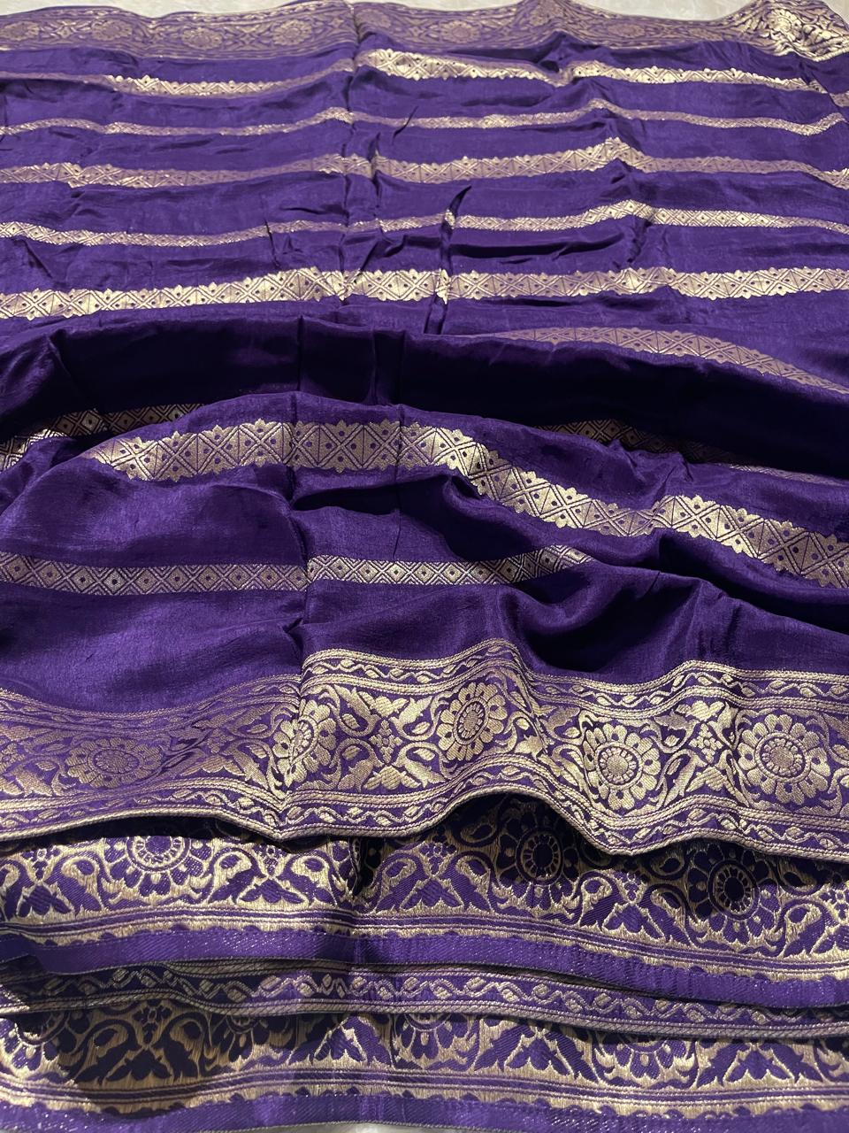 HEY- PURPLE SAREE