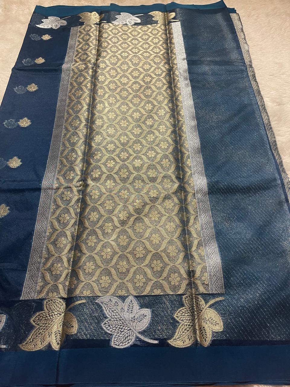 AURA2 -DARK NAVYBLUE SAREE