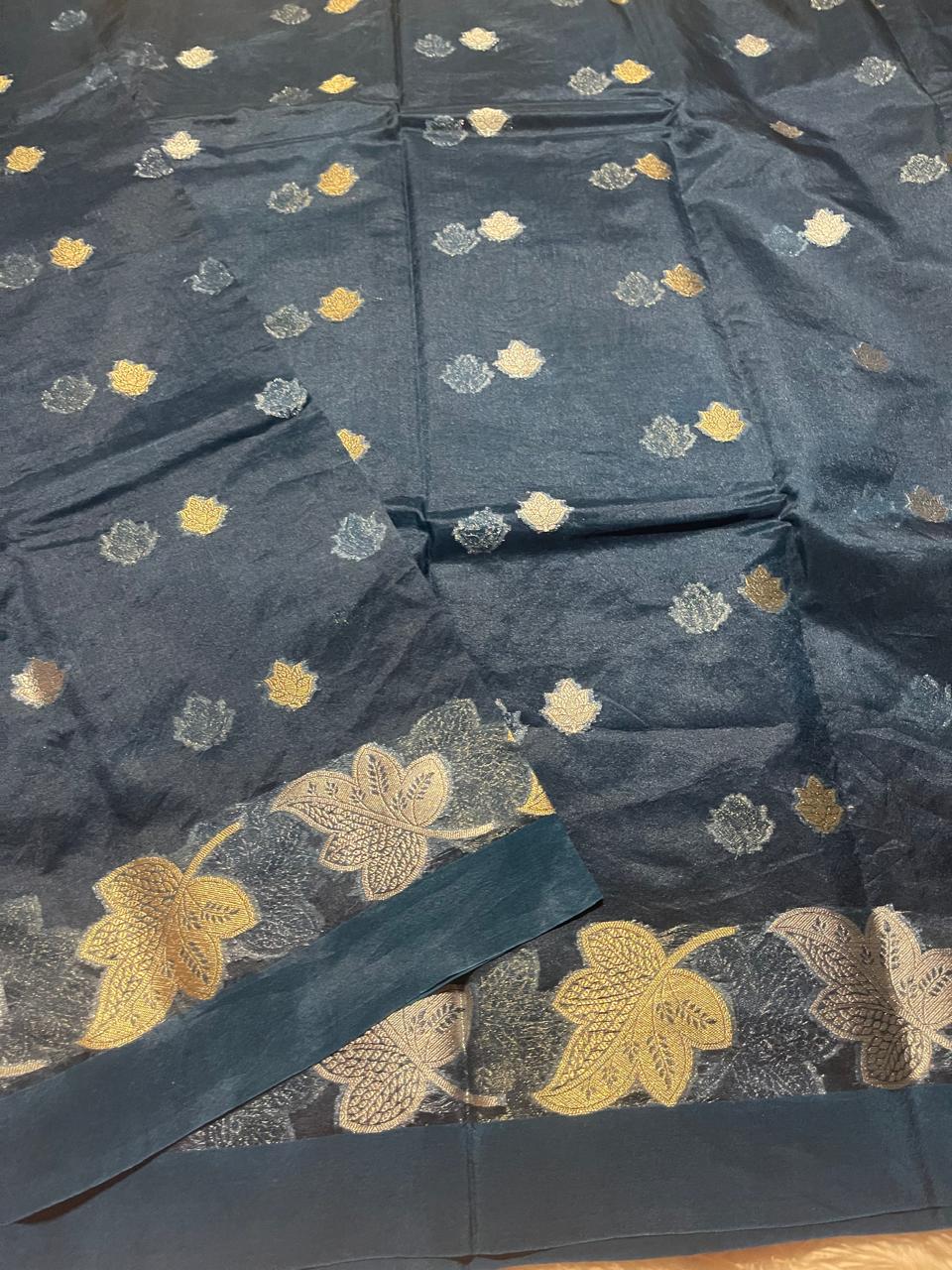 AURA2 -DARK NAVYBLUE SAREE