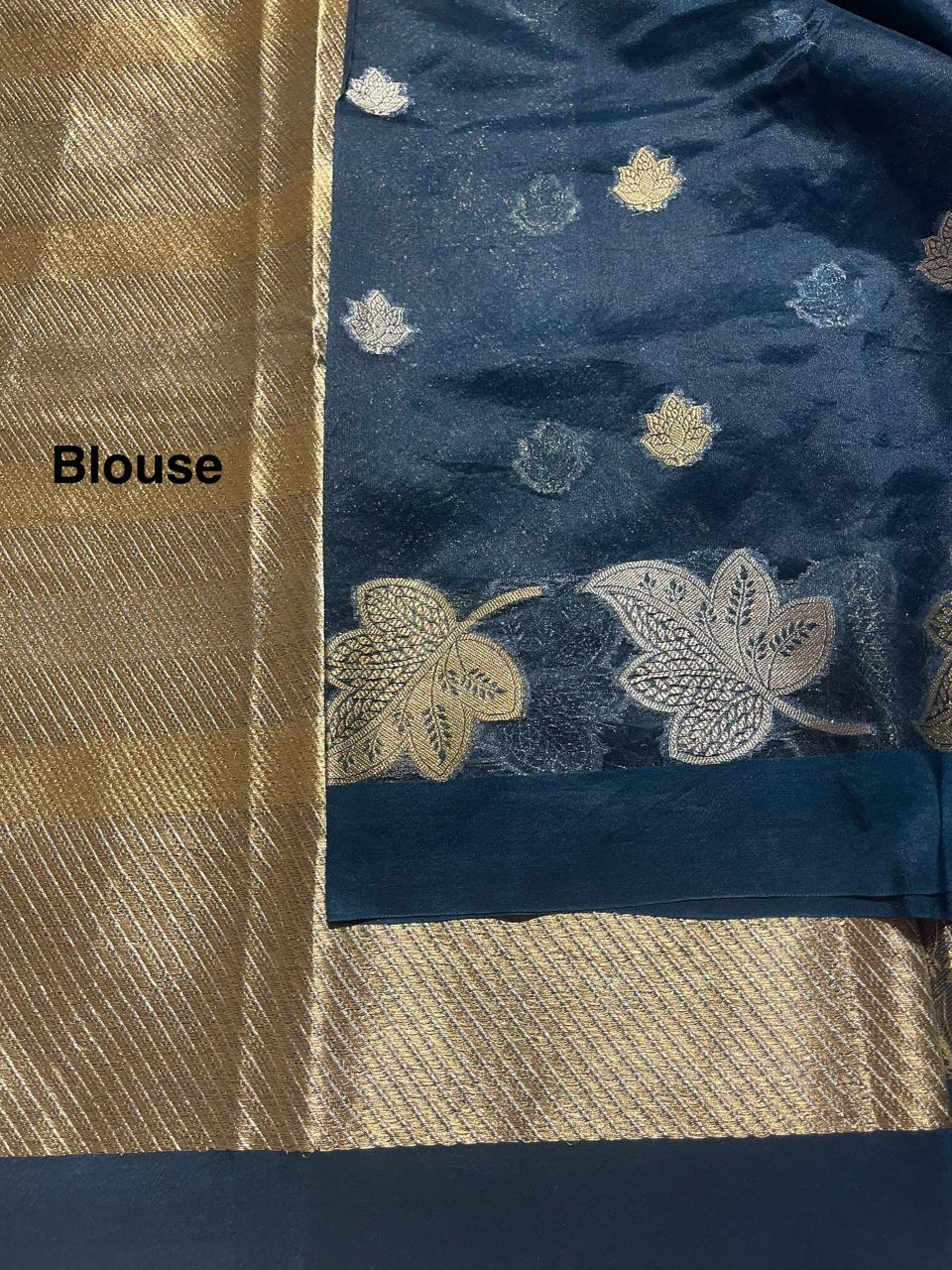AURA2 -DARK NAVYBLUE SAREE