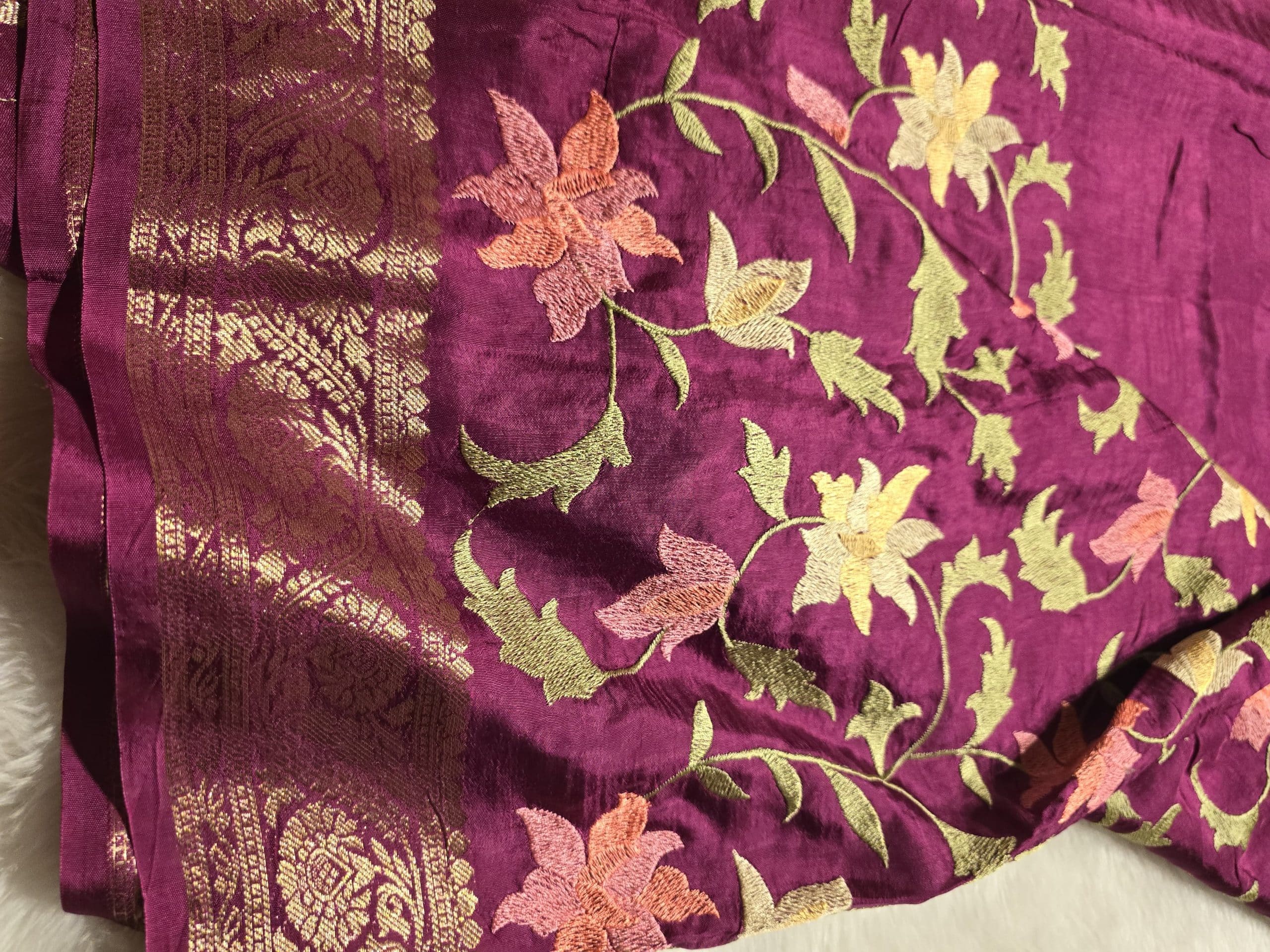 KIRTI-MAGENTA SAREE