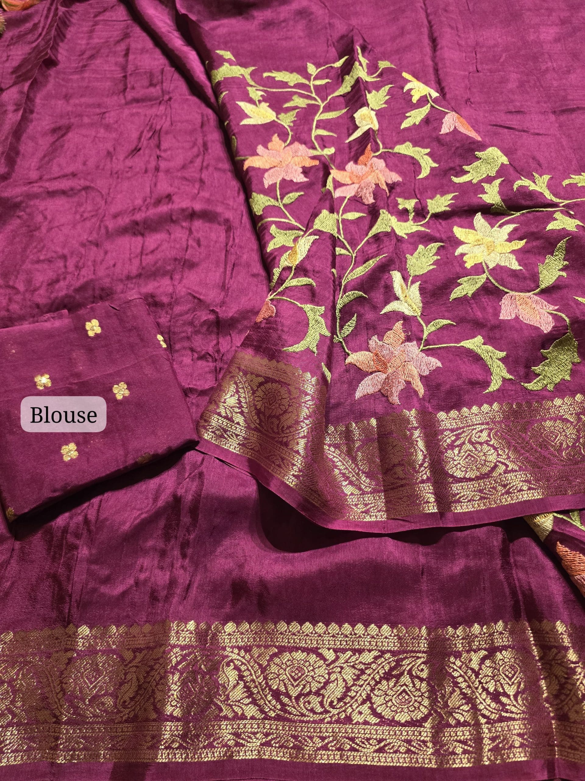 KIRTI-MAGENTA SAREE