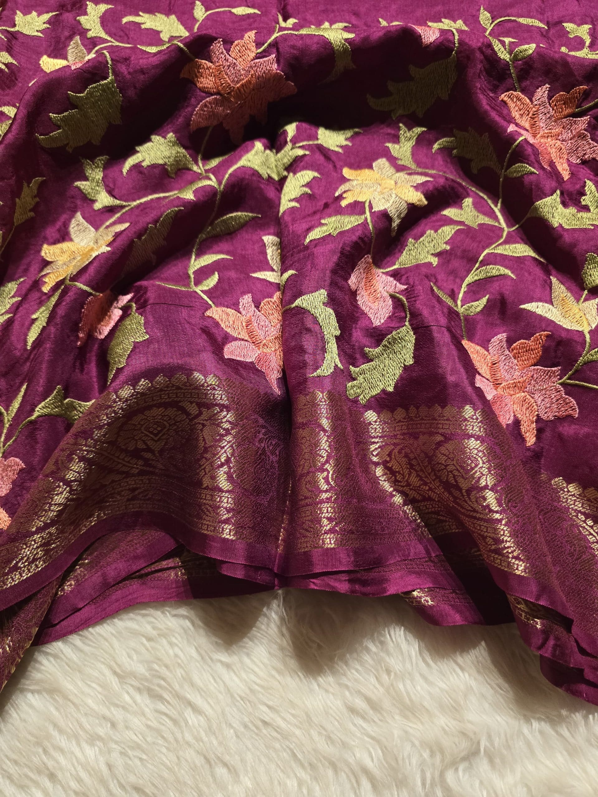 KIRTI-MAGENTA SAREE