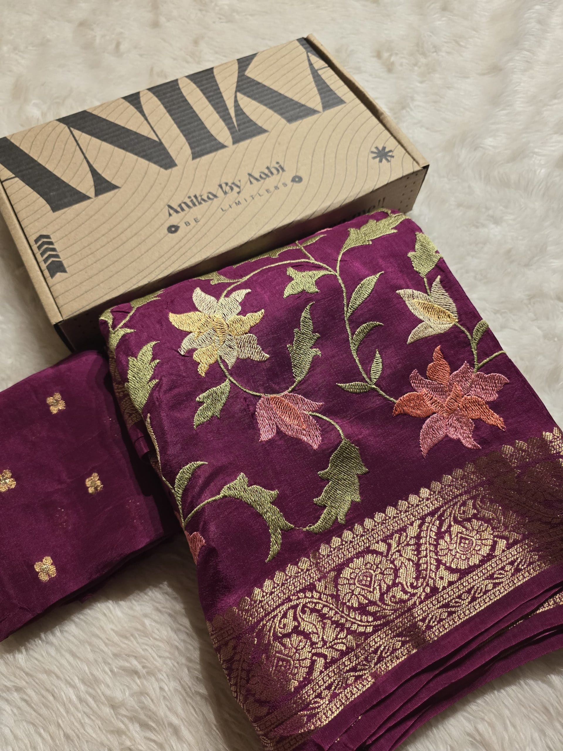 KIRTI-MAGENTA SAREE