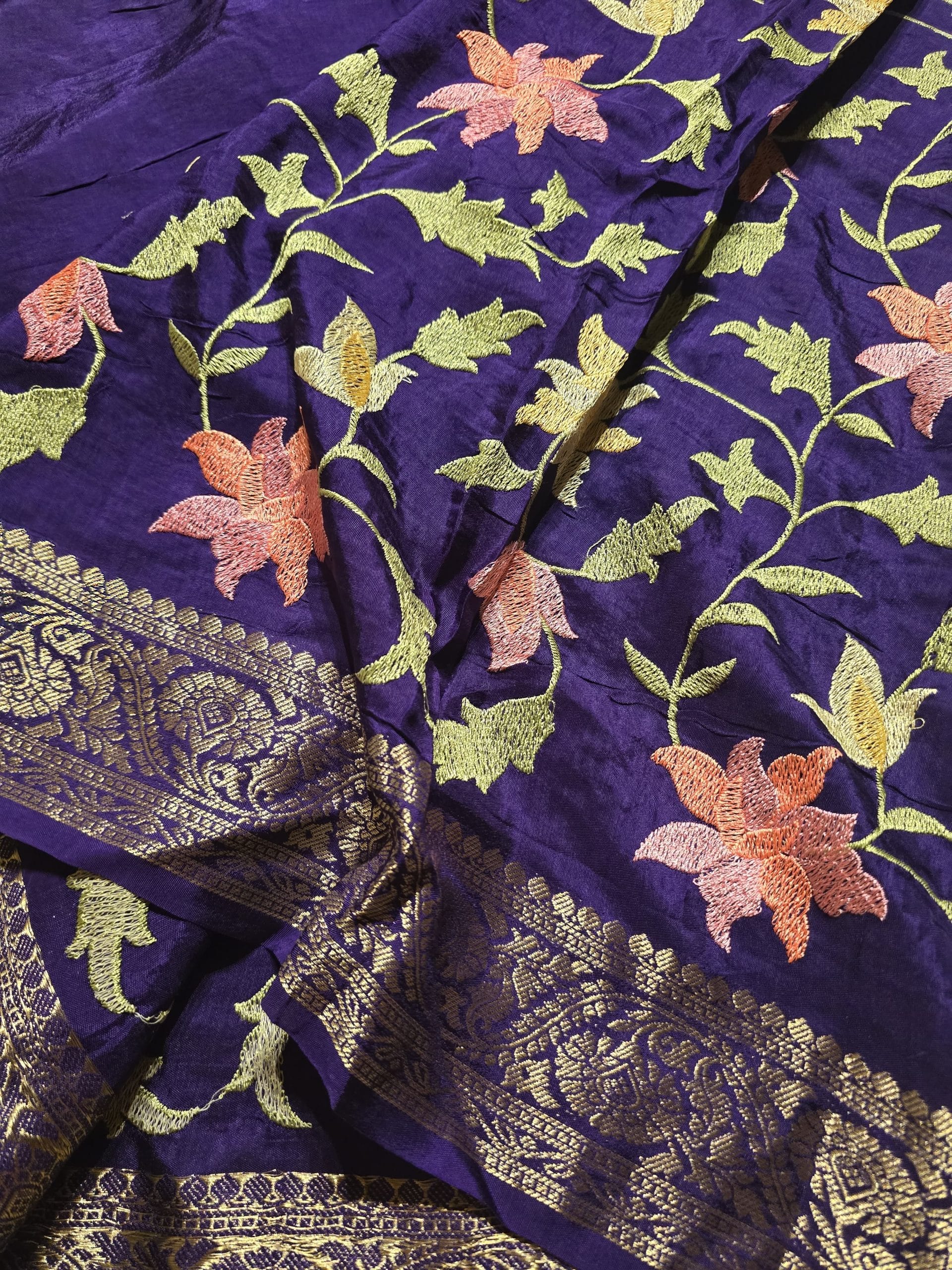 KIRTI -PURPLE SAREE