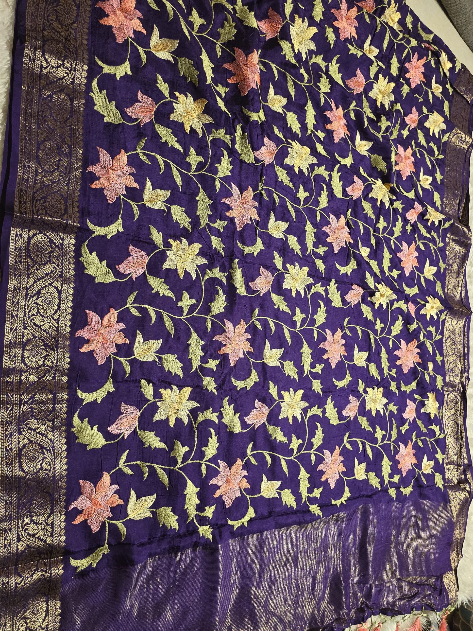 KIRTI -PURPLE SAREE