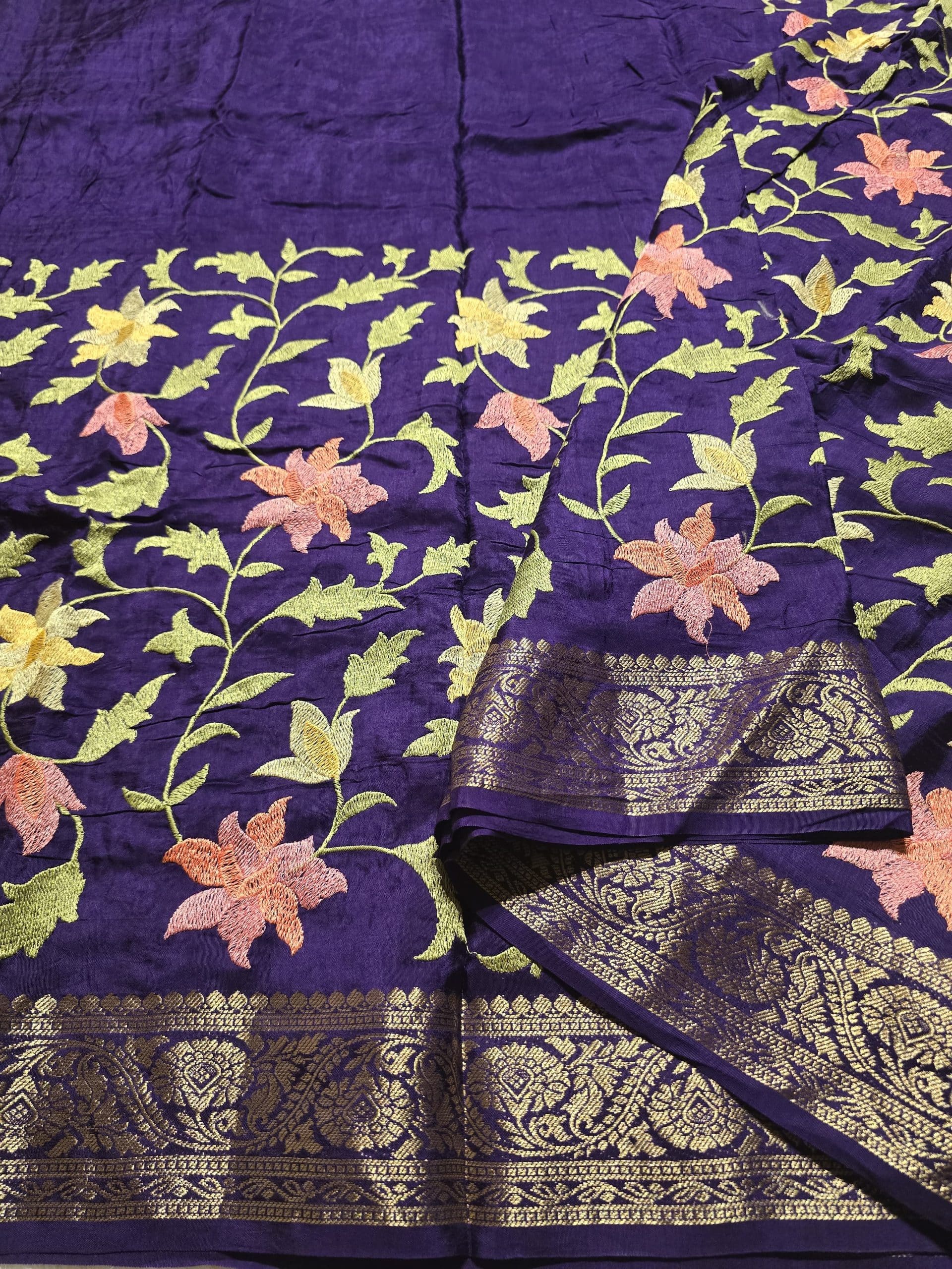 KIRTI -PURPLE SAREE