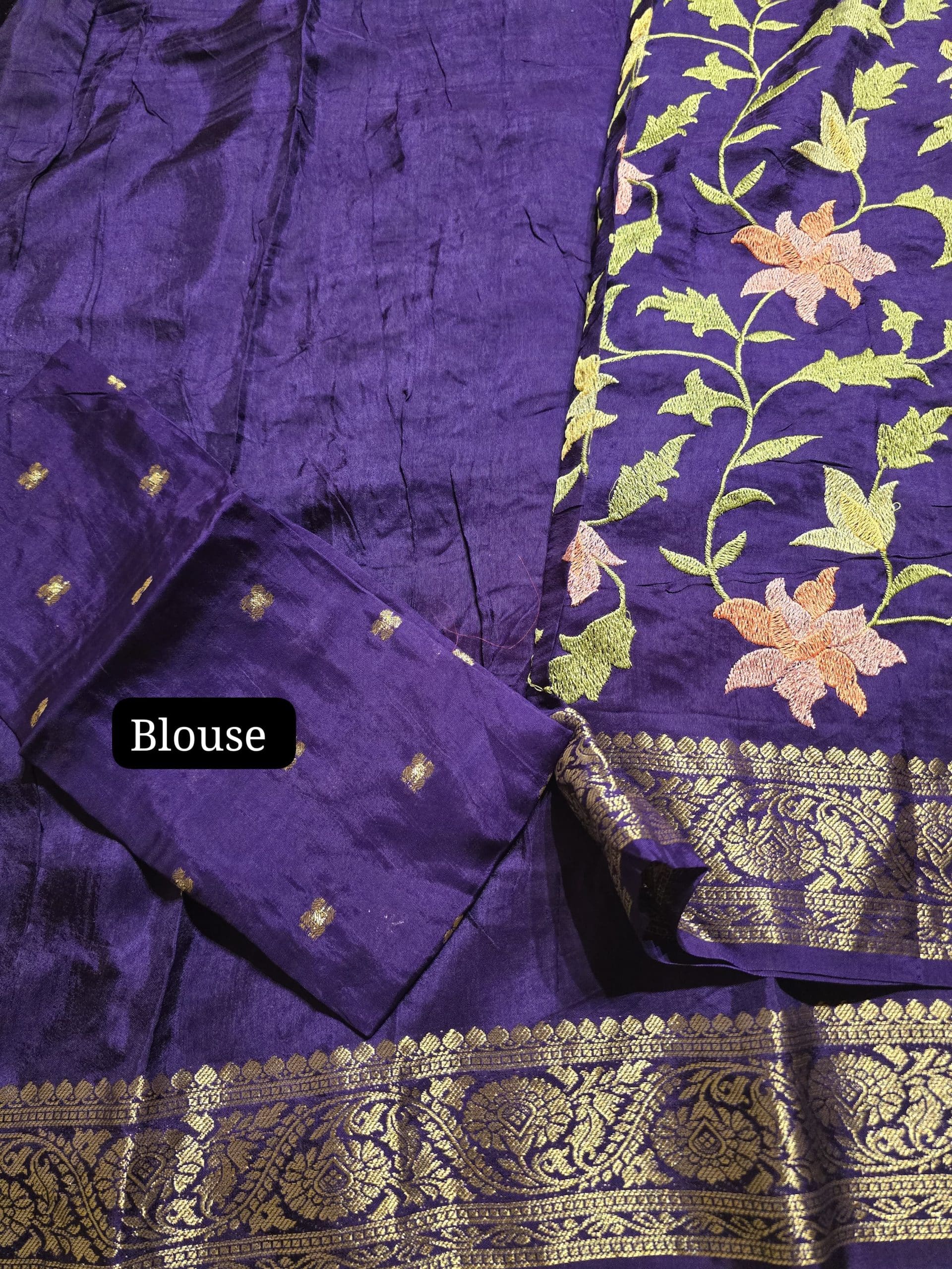 KIRTI -PURPLE SAREE