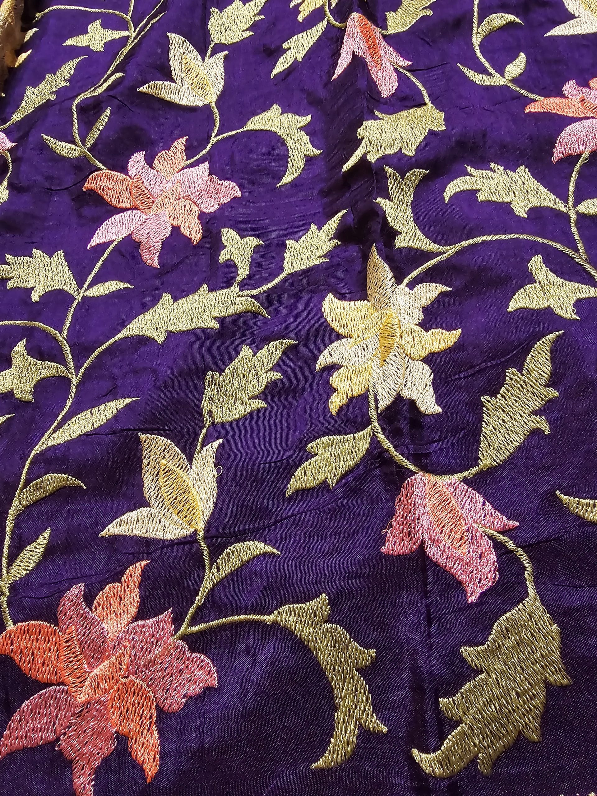 KIRTI -PURPLE SAREE