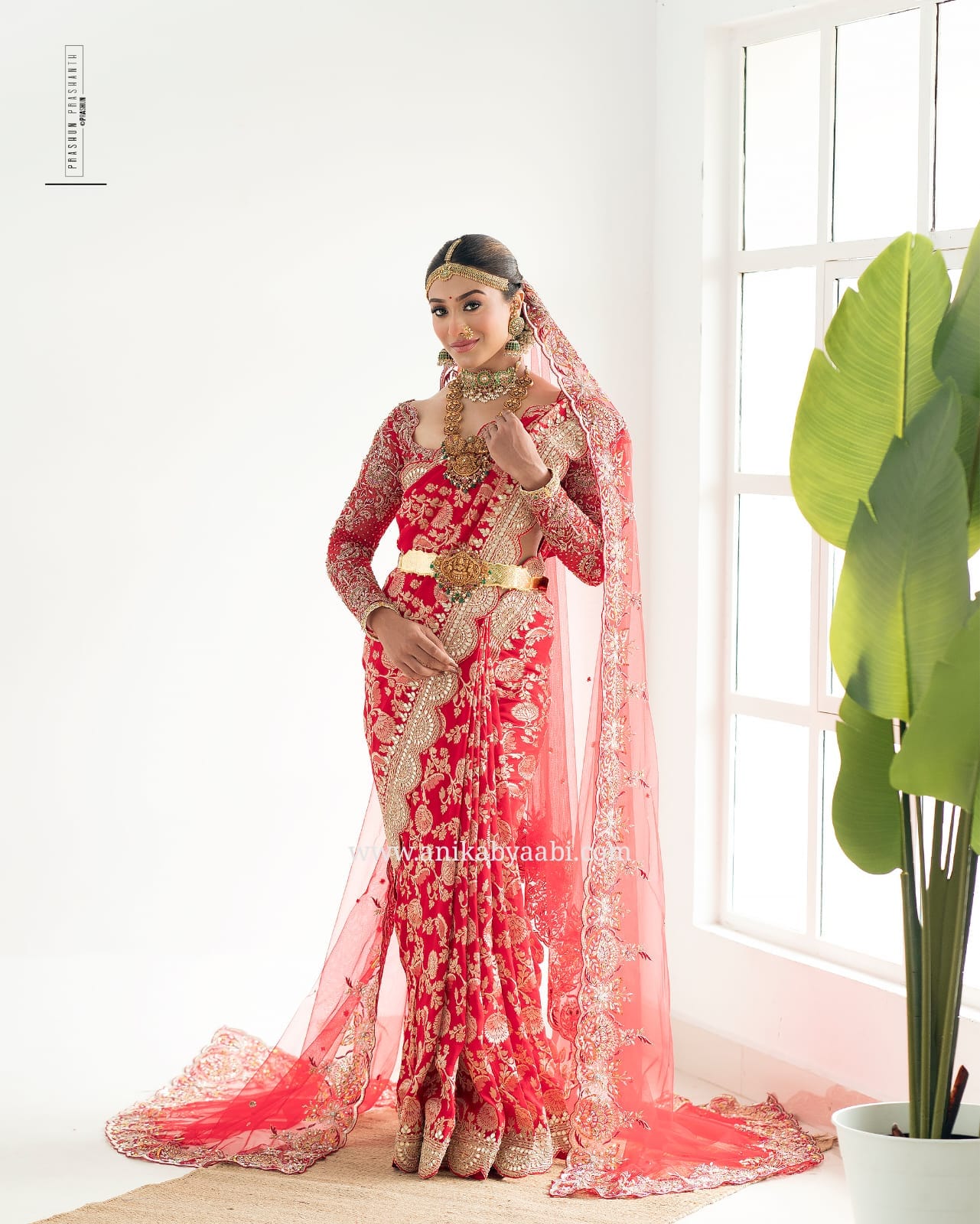 ANIKA BRIDAL EDIT - RED SAREE