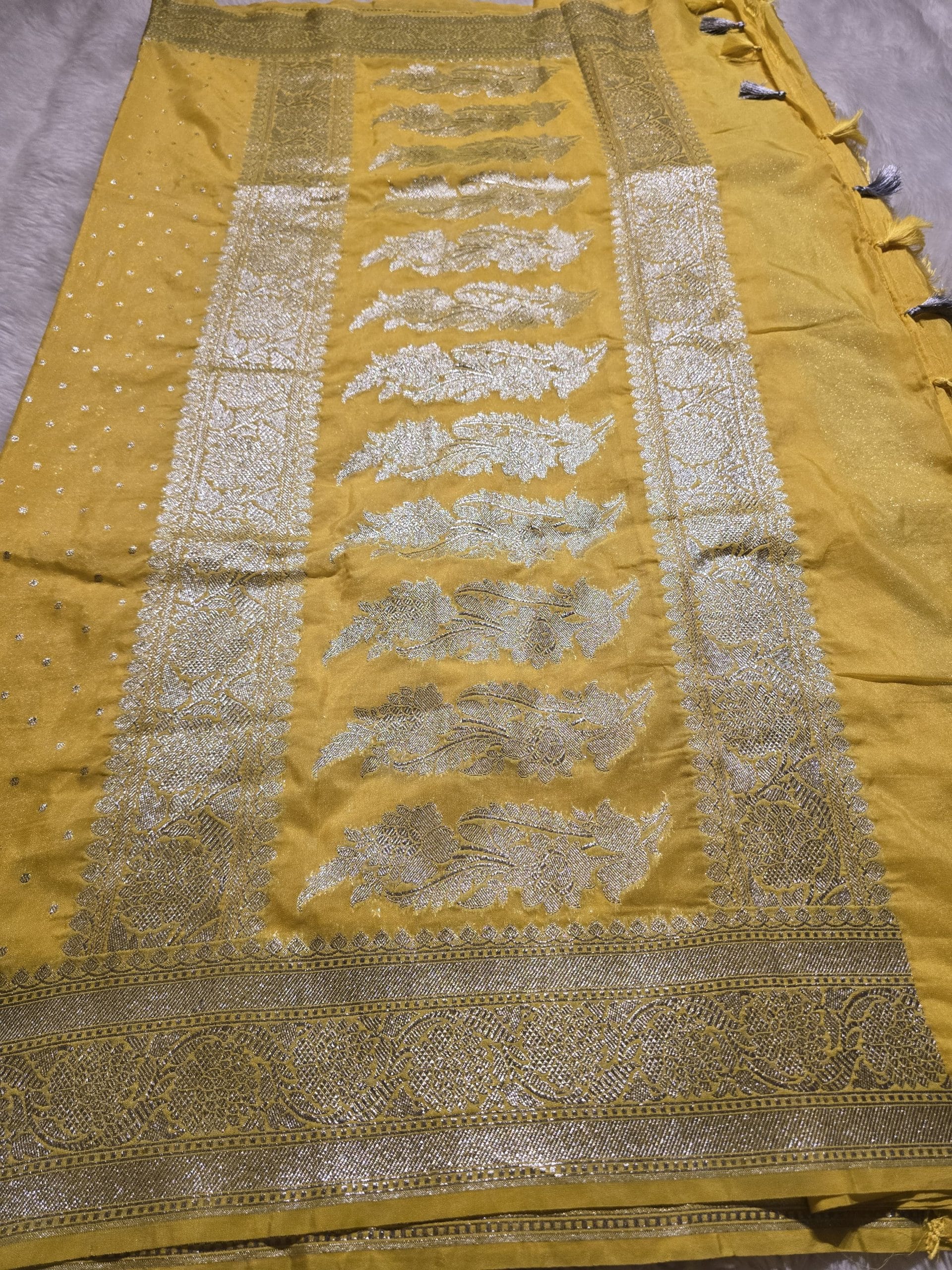ROOP-YELLOW SAREE