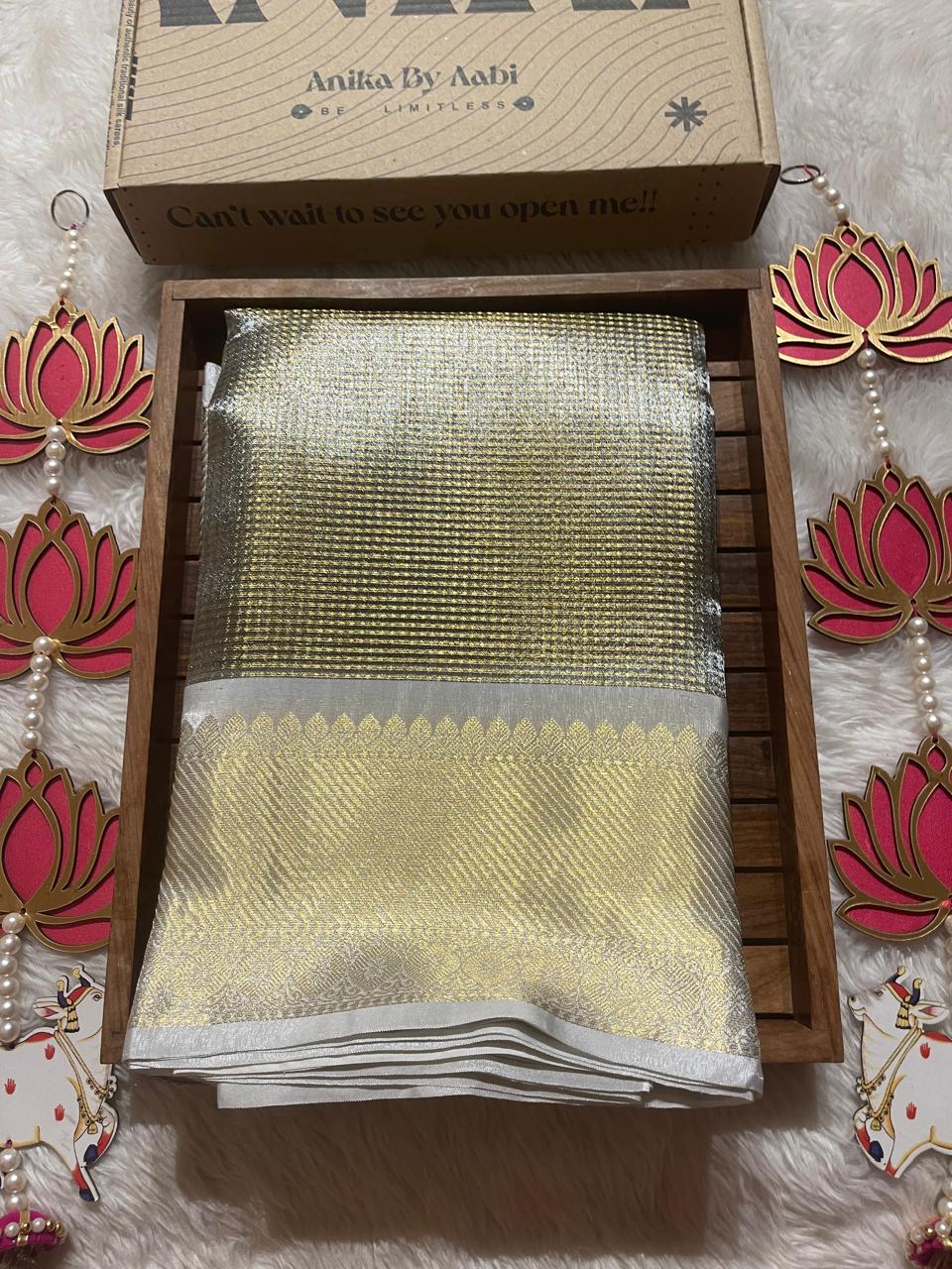 SWAGATH-GRAY SAREE