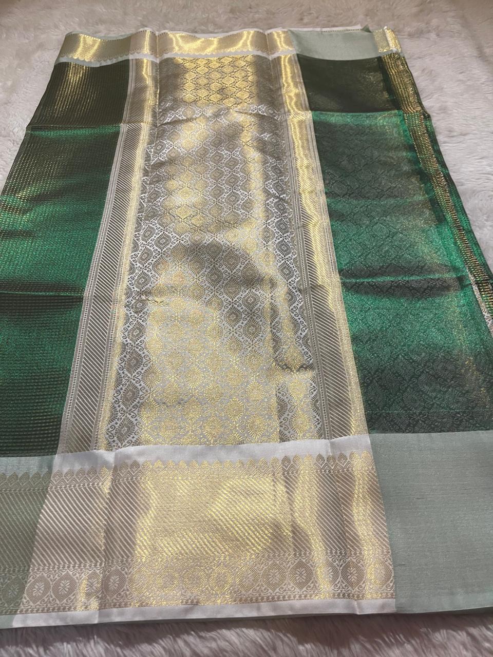 SWAGATH-GREEN SAREE