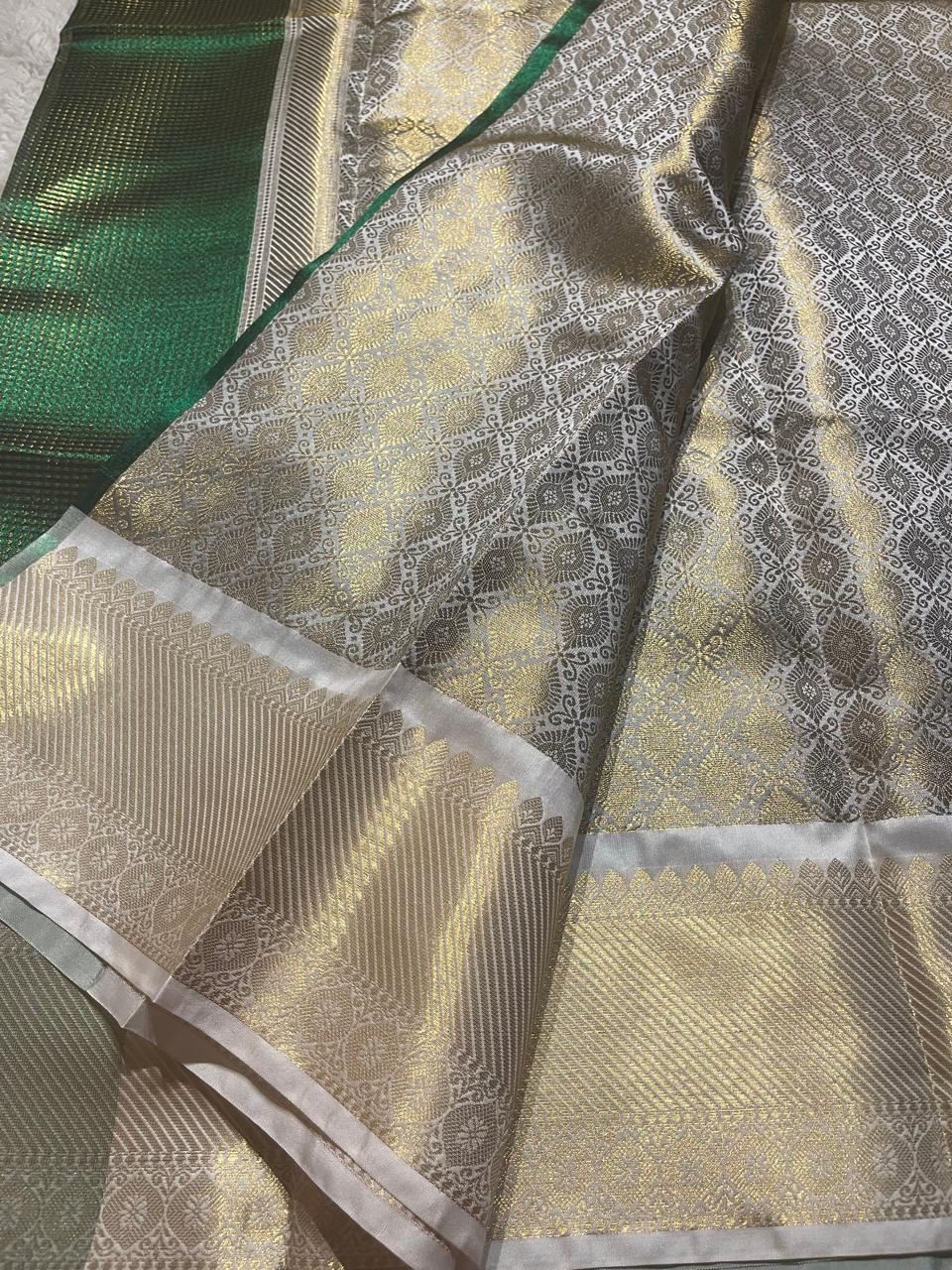 SWAGATH-GREEN SAREE