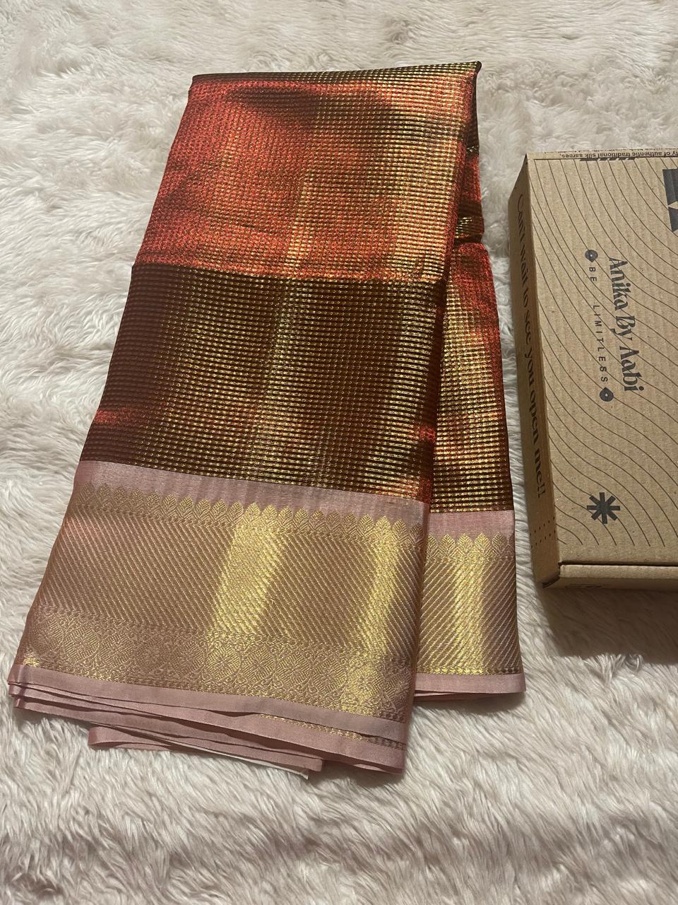 SWAGATH-RED SAREE