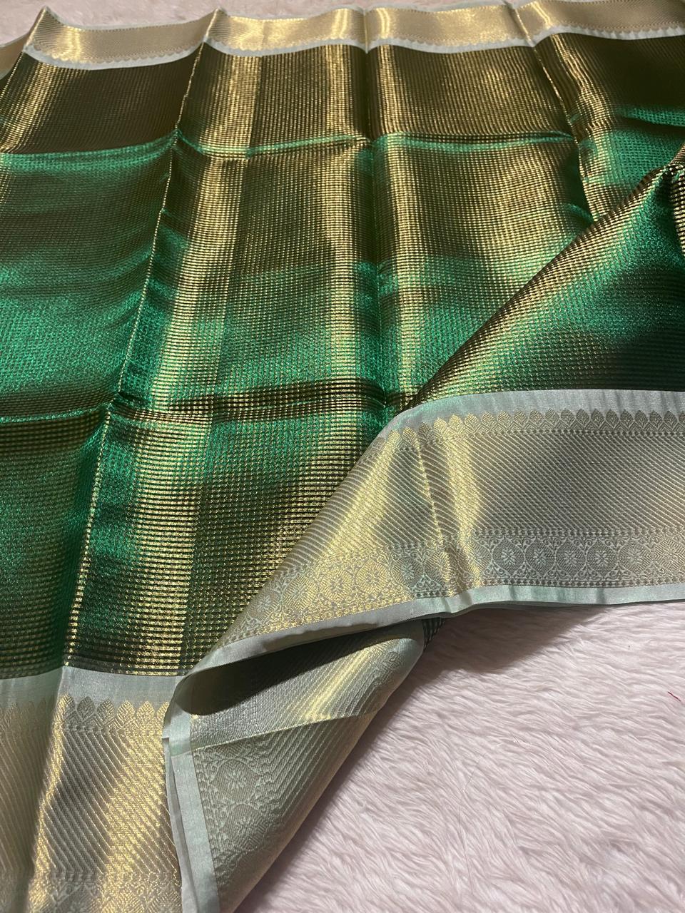 SWAGATH-GREEN SAREE