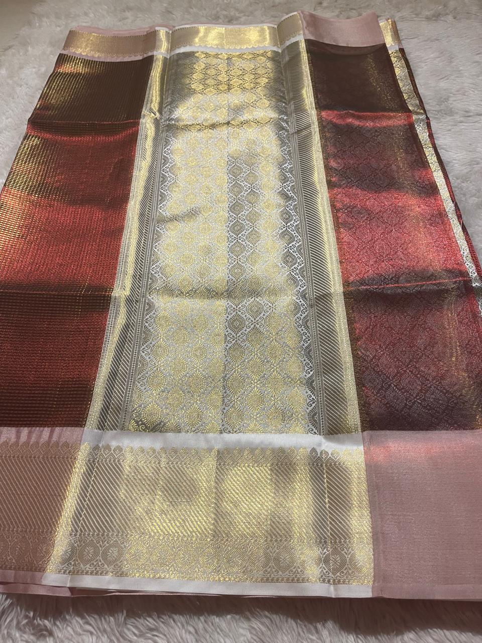 SWAGATH-RED SAREE