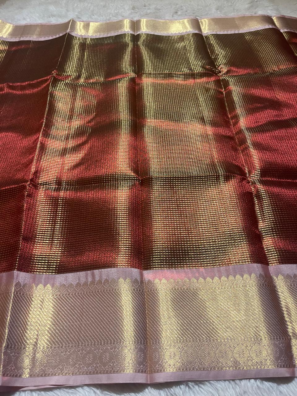 SWAGATH-RED SAREE