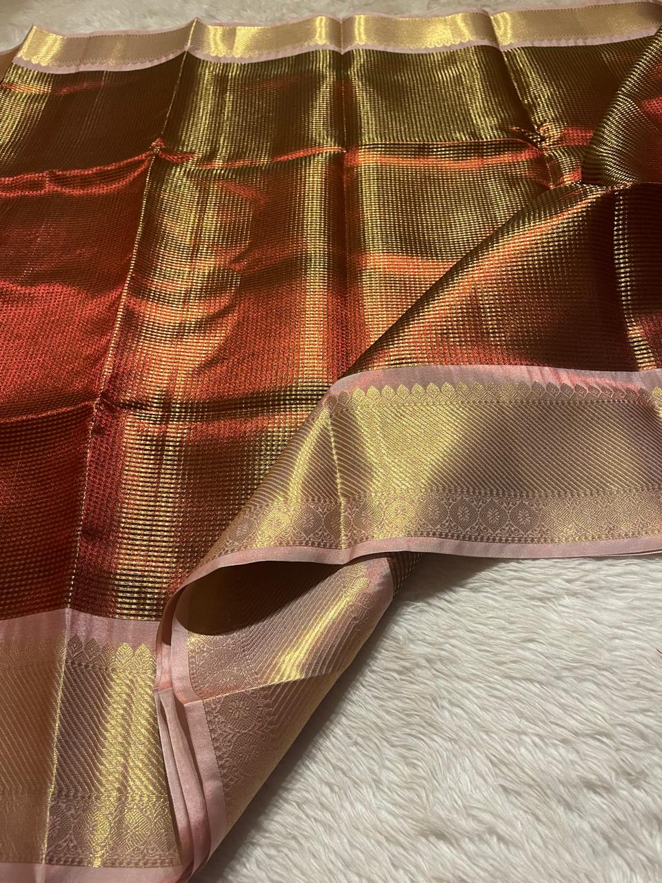 SWAGATH-RED SAREE
