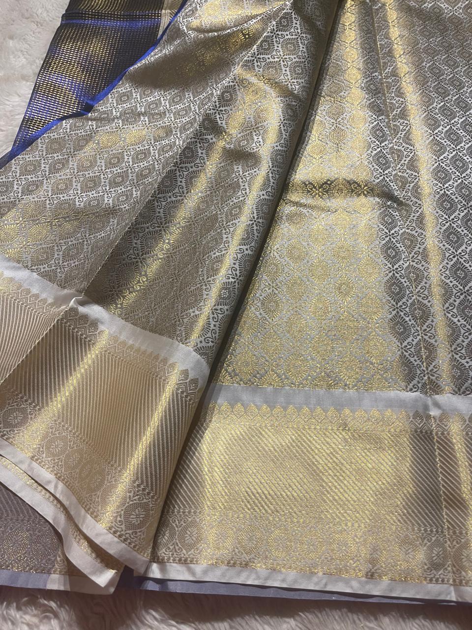 SWAGATH-ROYALBLUE SAREE