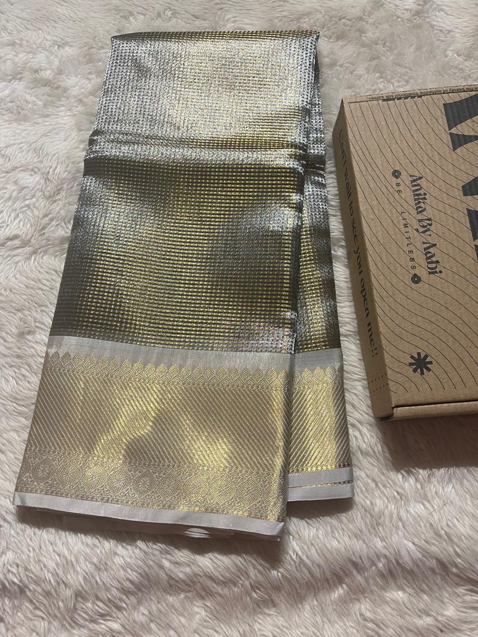 SWAGATH-GRAY SAREE